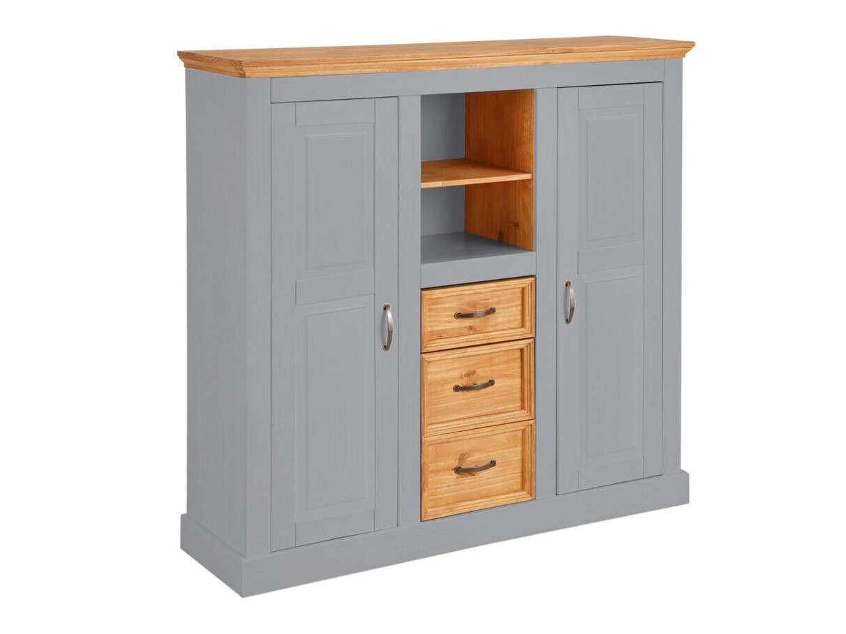 Cómoda Tolelio 104 (Gris + Pino)