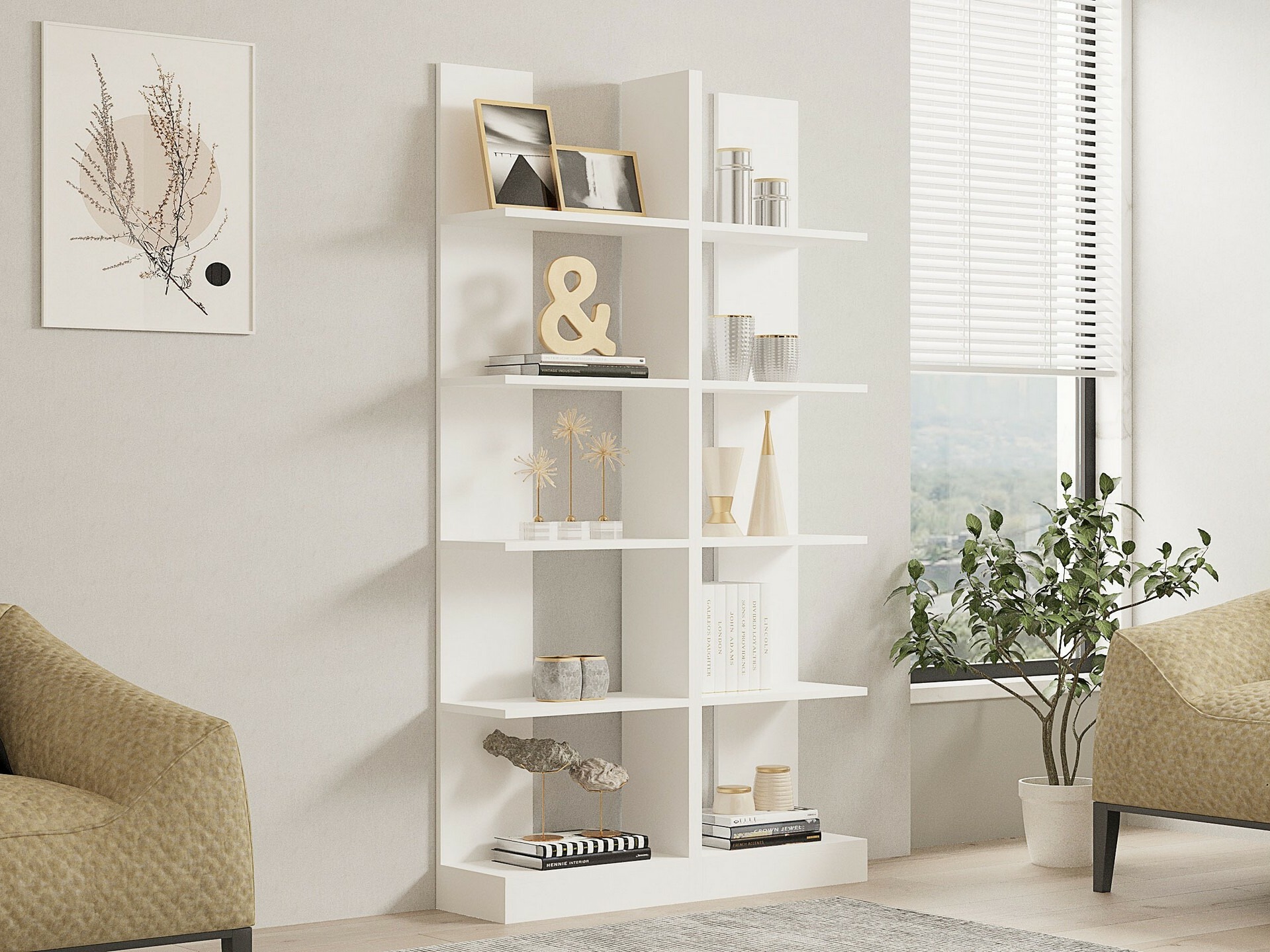 Estantería Kailua 1100 (Blanco)