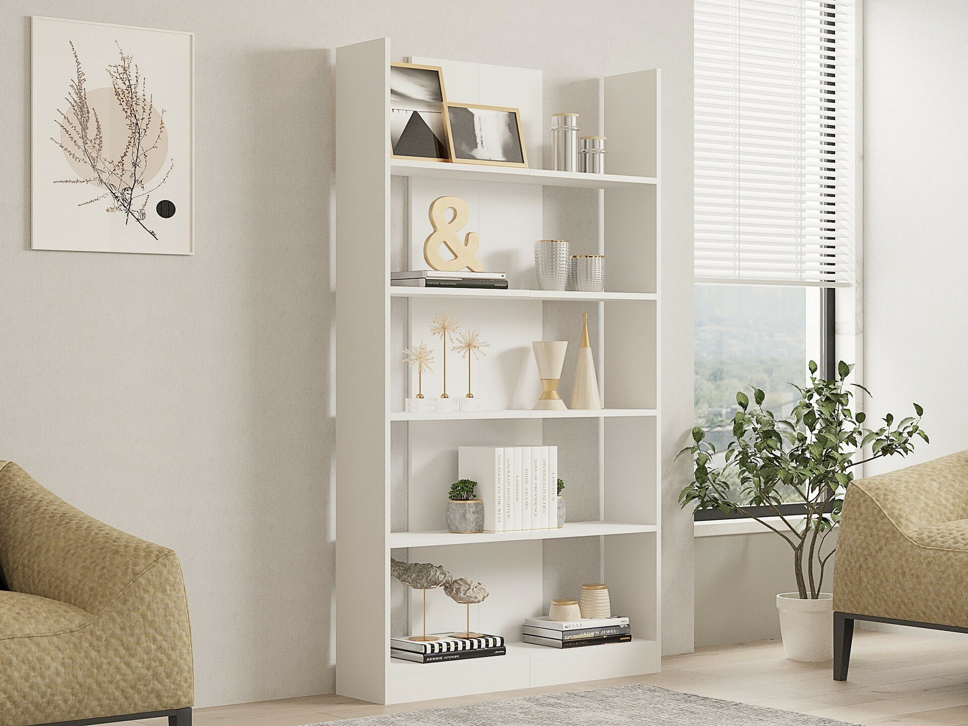 Estantería Kailua 1100 (Blanco)