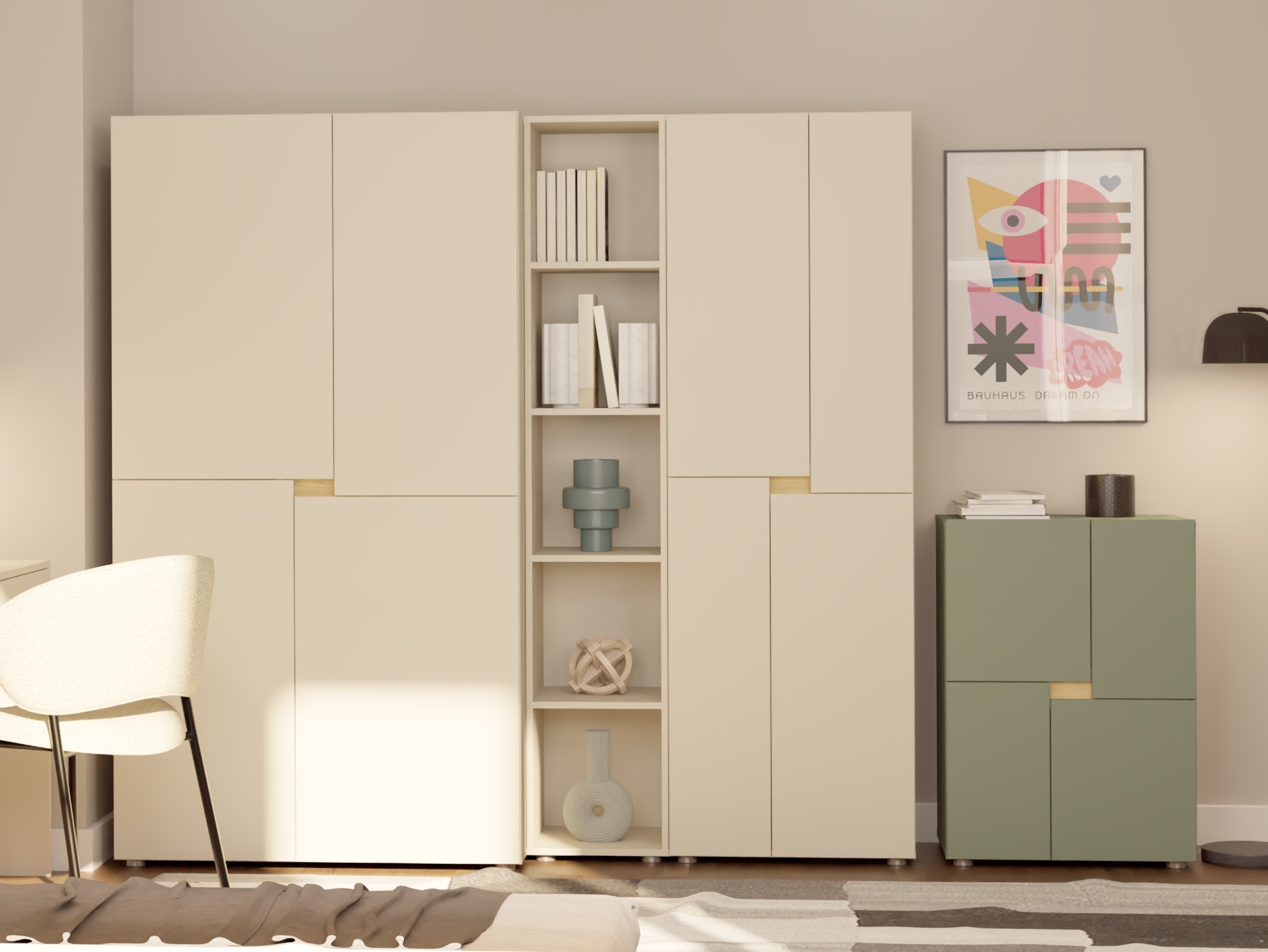 Aparador Mavdori 100 (Verde)