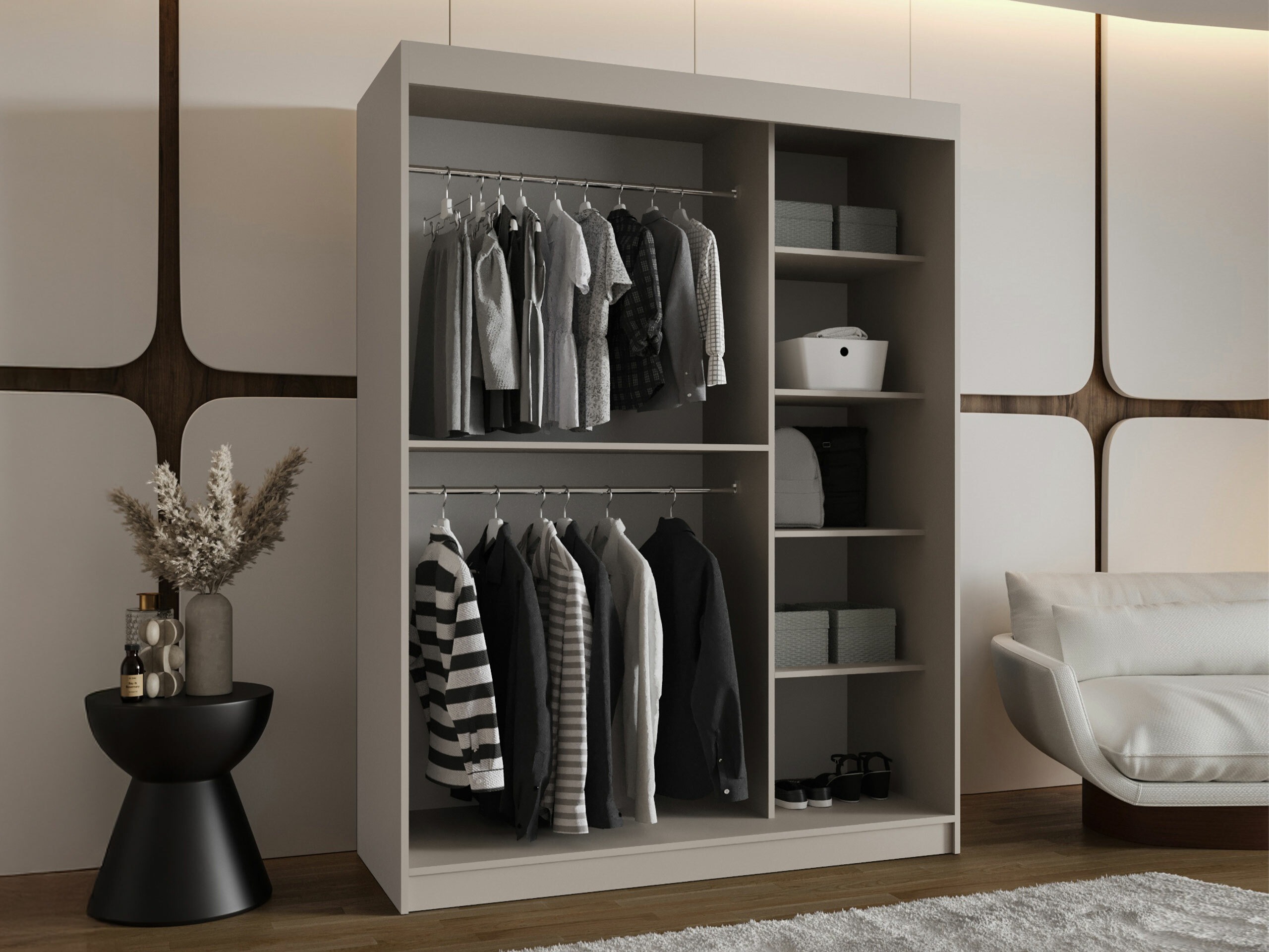 Armario Hartford 527 (Negro)