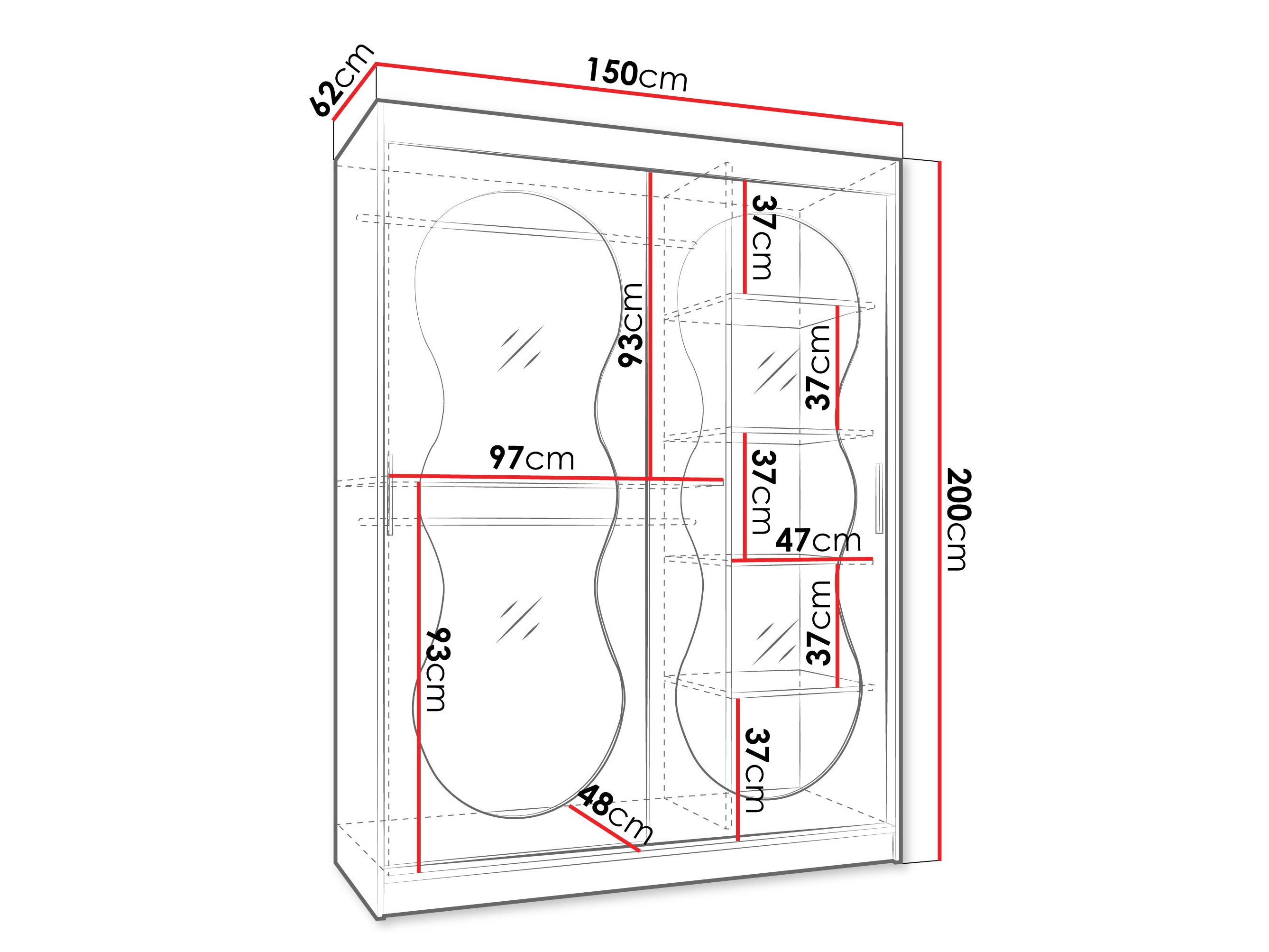 Armario Hartford 528 (Cachemira)