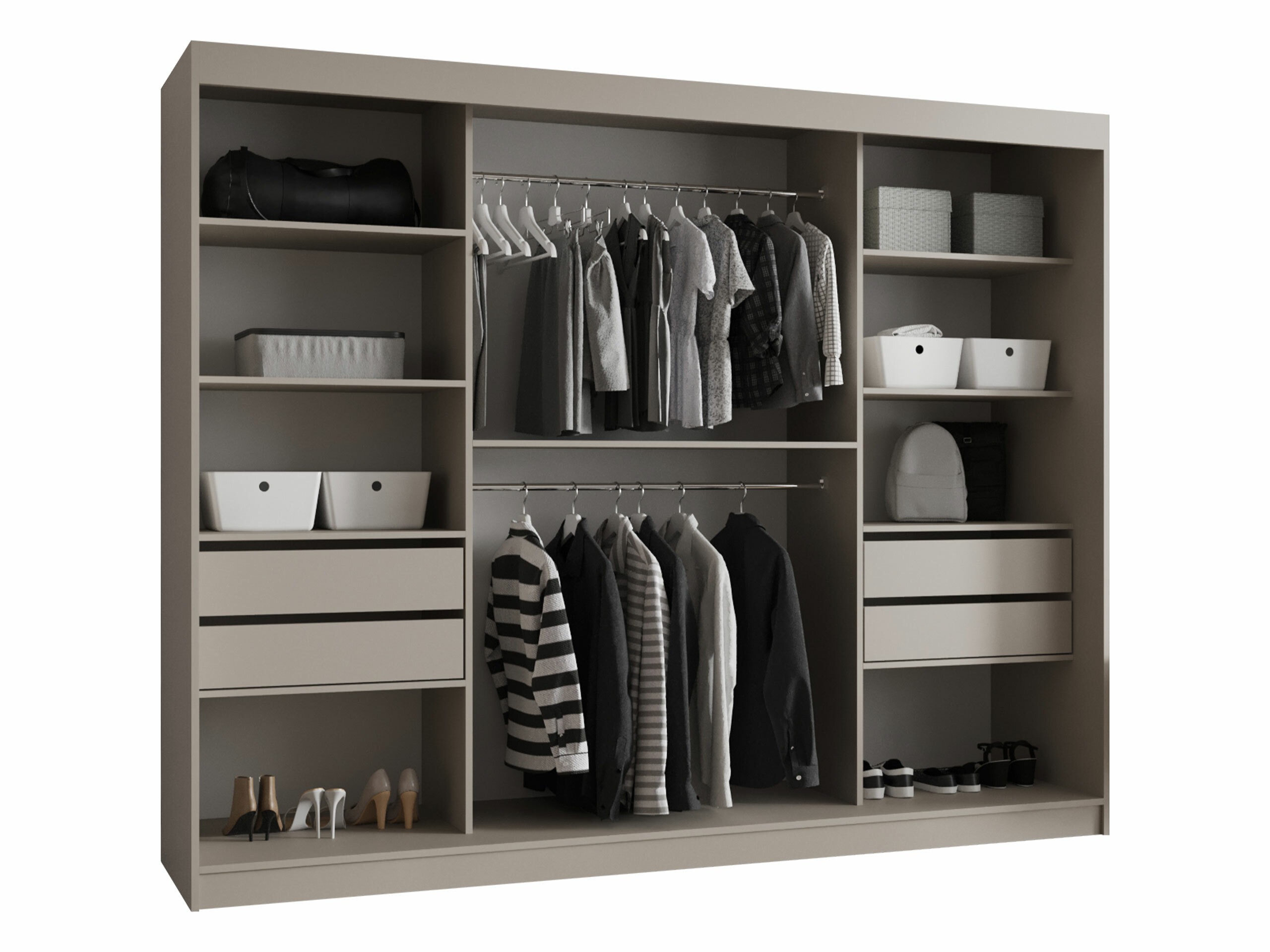 Armario Hartford 533 (Negro)