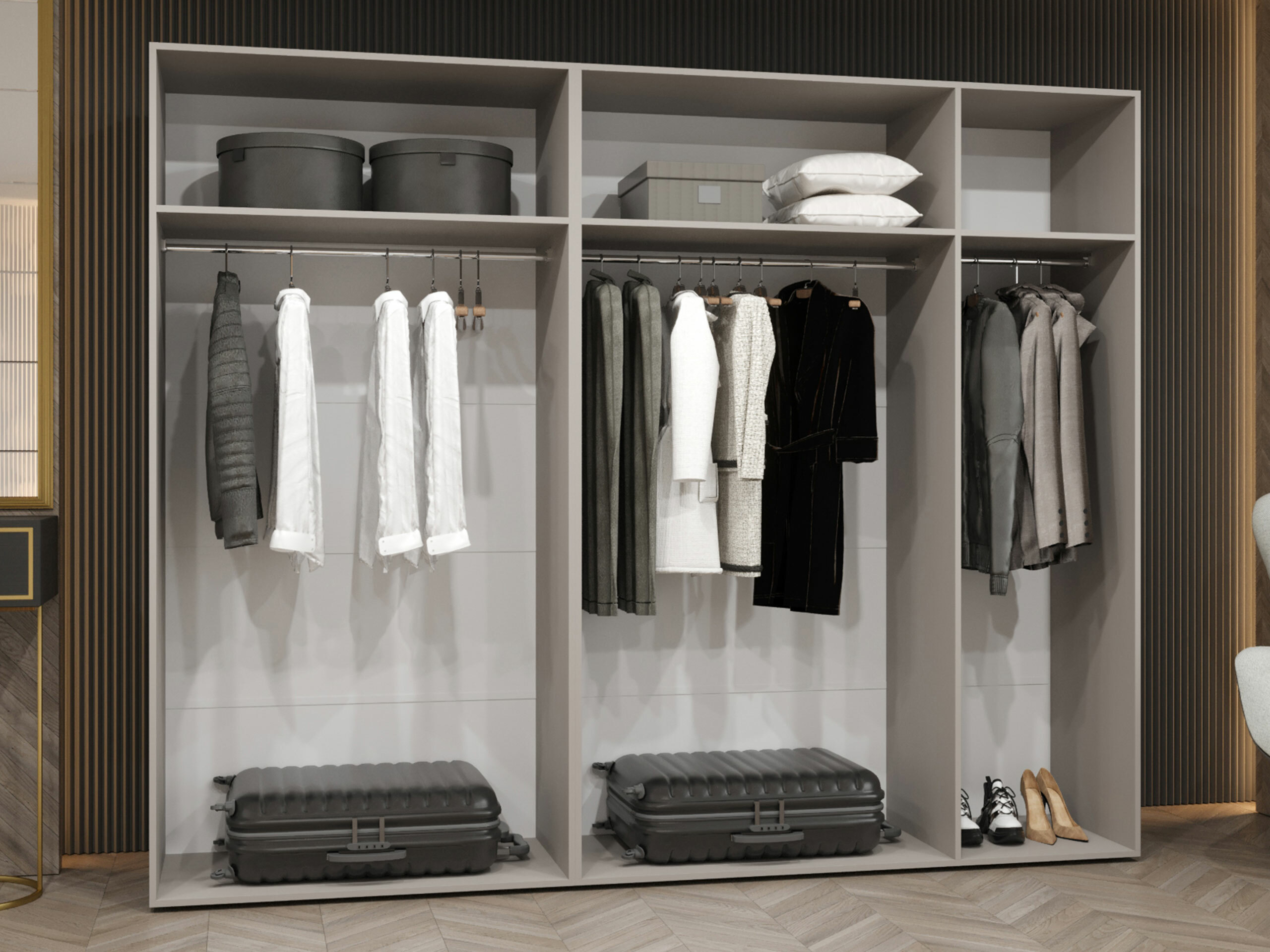 Armario Hartford 538 (Negro)