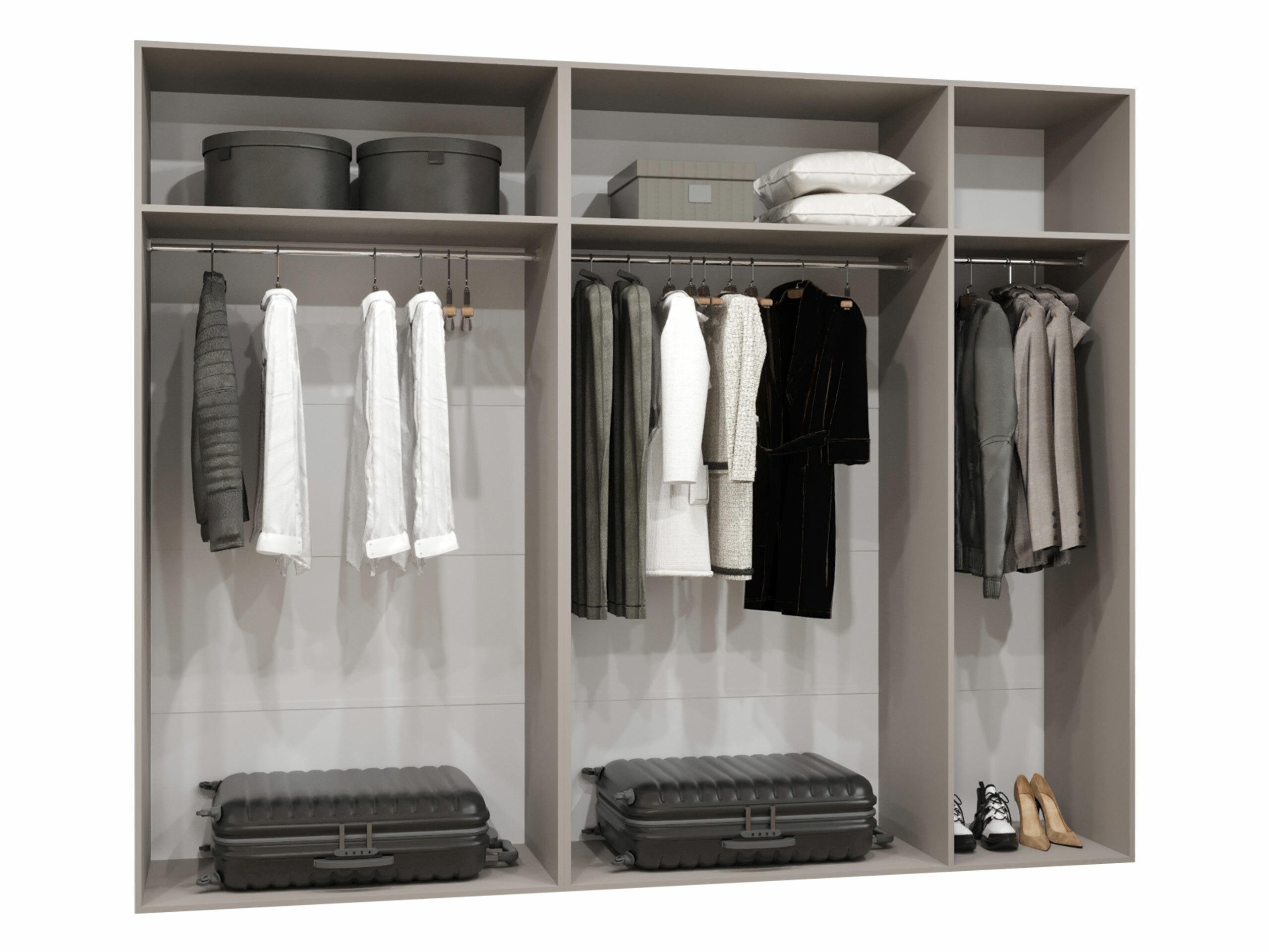 Armario Hartford 538 (Negro)