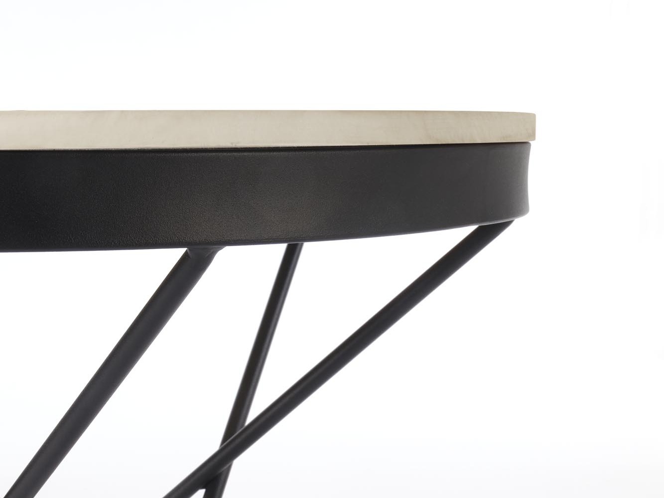 Mesa de centro Houston 2063 (Mármol blanco + Negro)