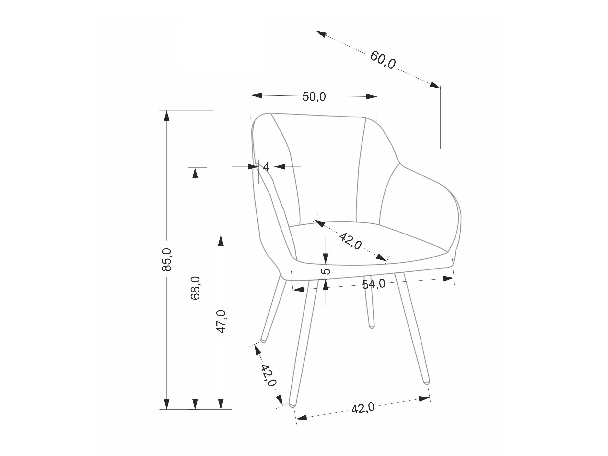 Silla Houston 2044 (Beige)
