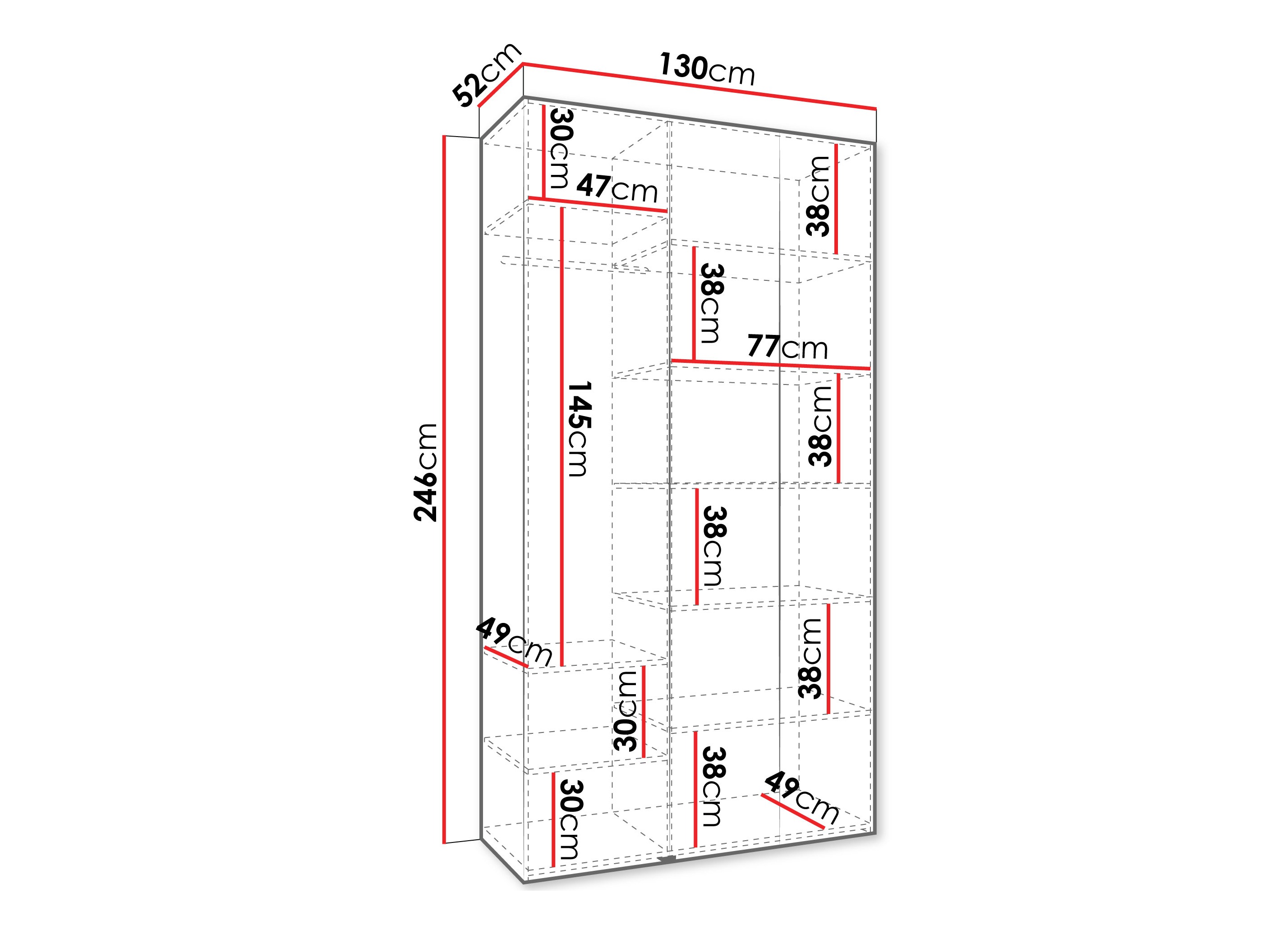 Armario Hartford 544 (Cachemira)