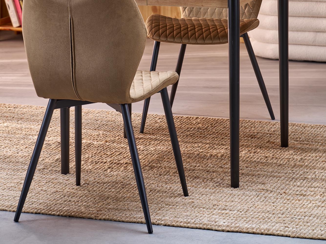 Silla Houston 2069 (Beige + Negro)