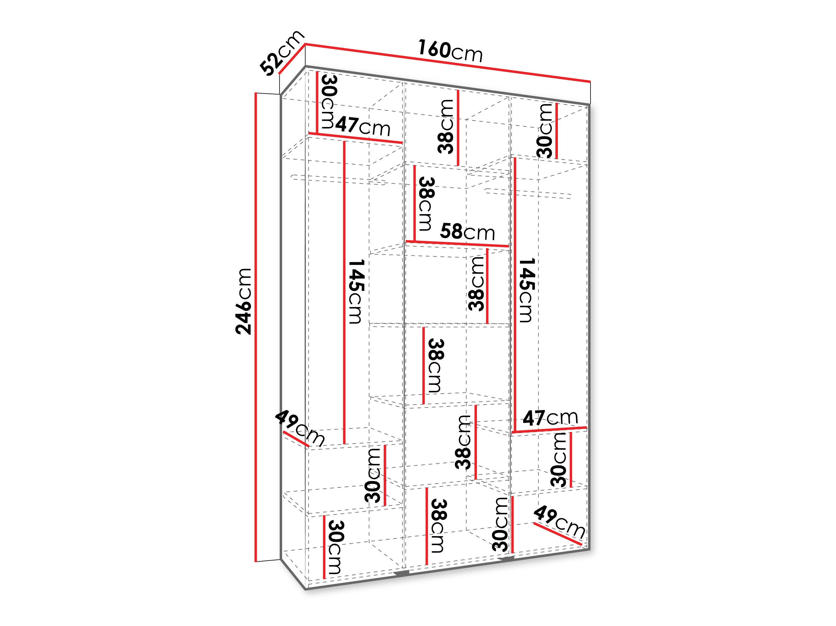 Armario Hartford 544 (Cachemira)