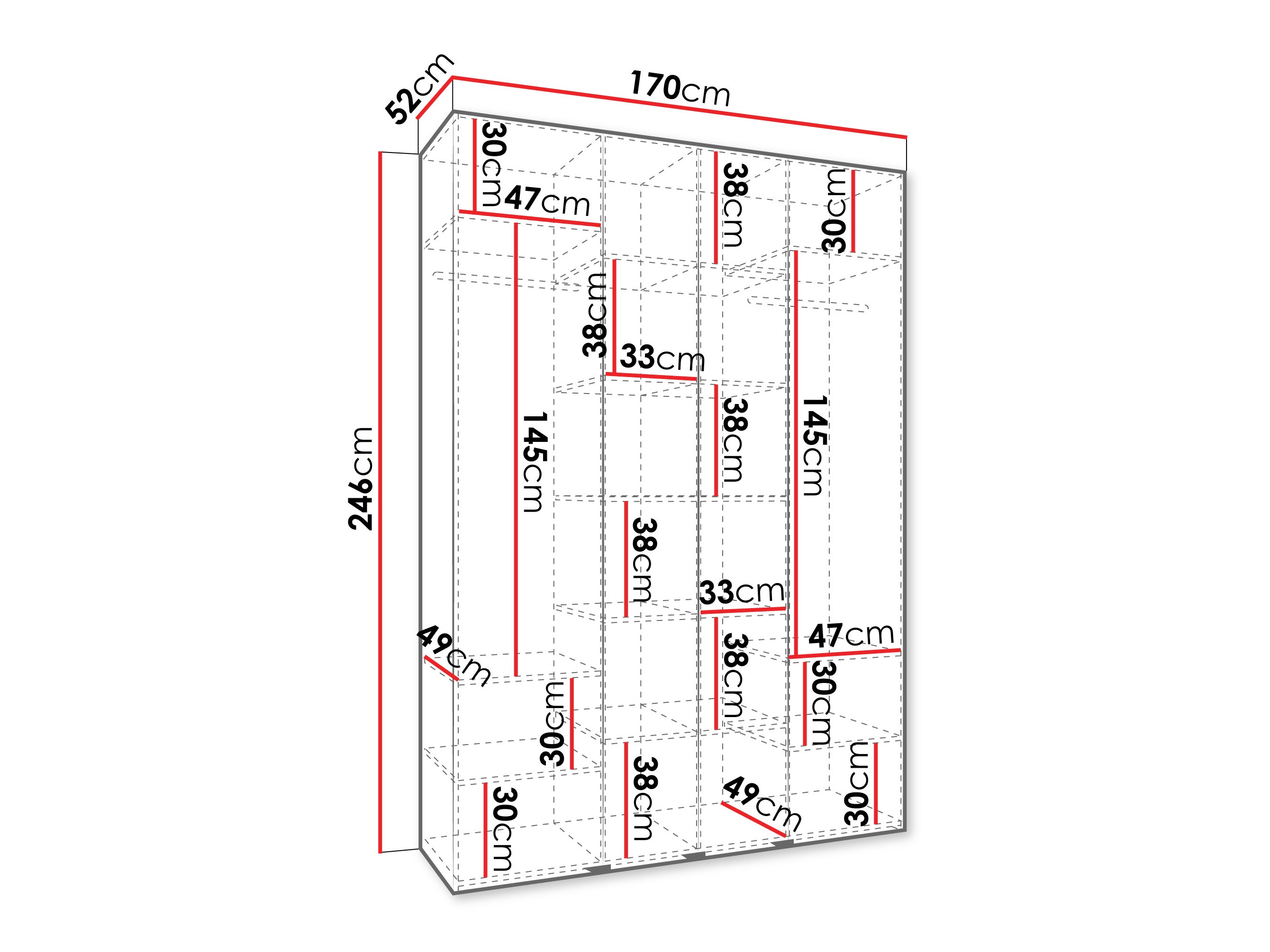 Armario Hartford 554 (Cachemira)