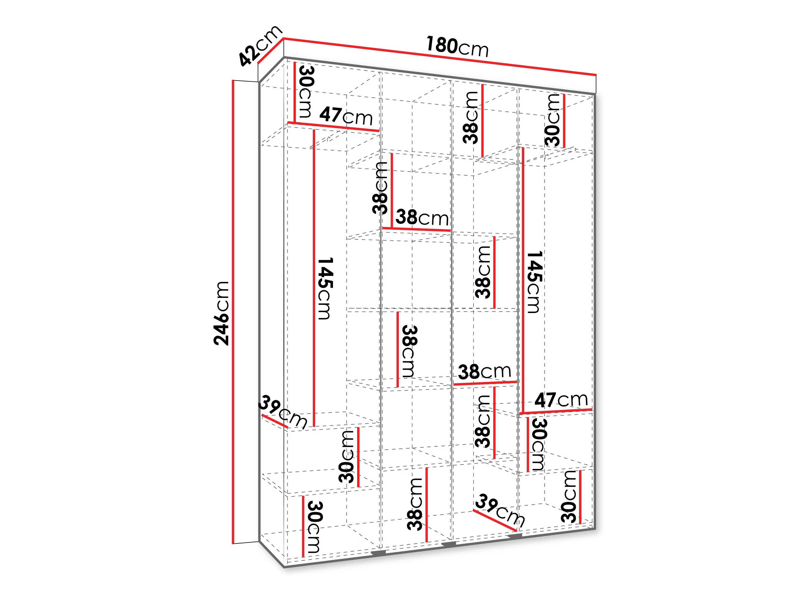 Armario Hartford 554 (Cachemira)