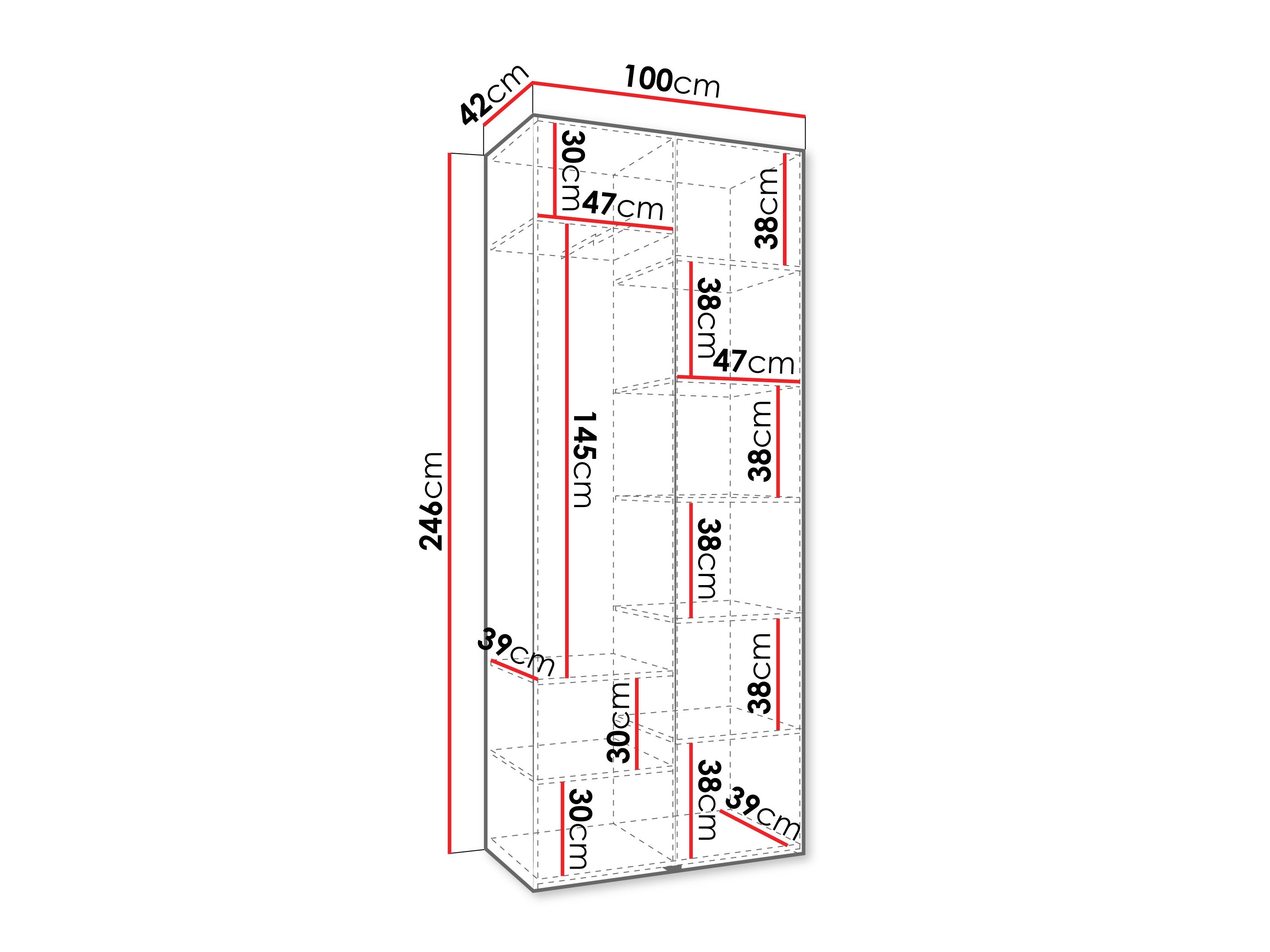 Armario Hartford 562 (Cachemira)