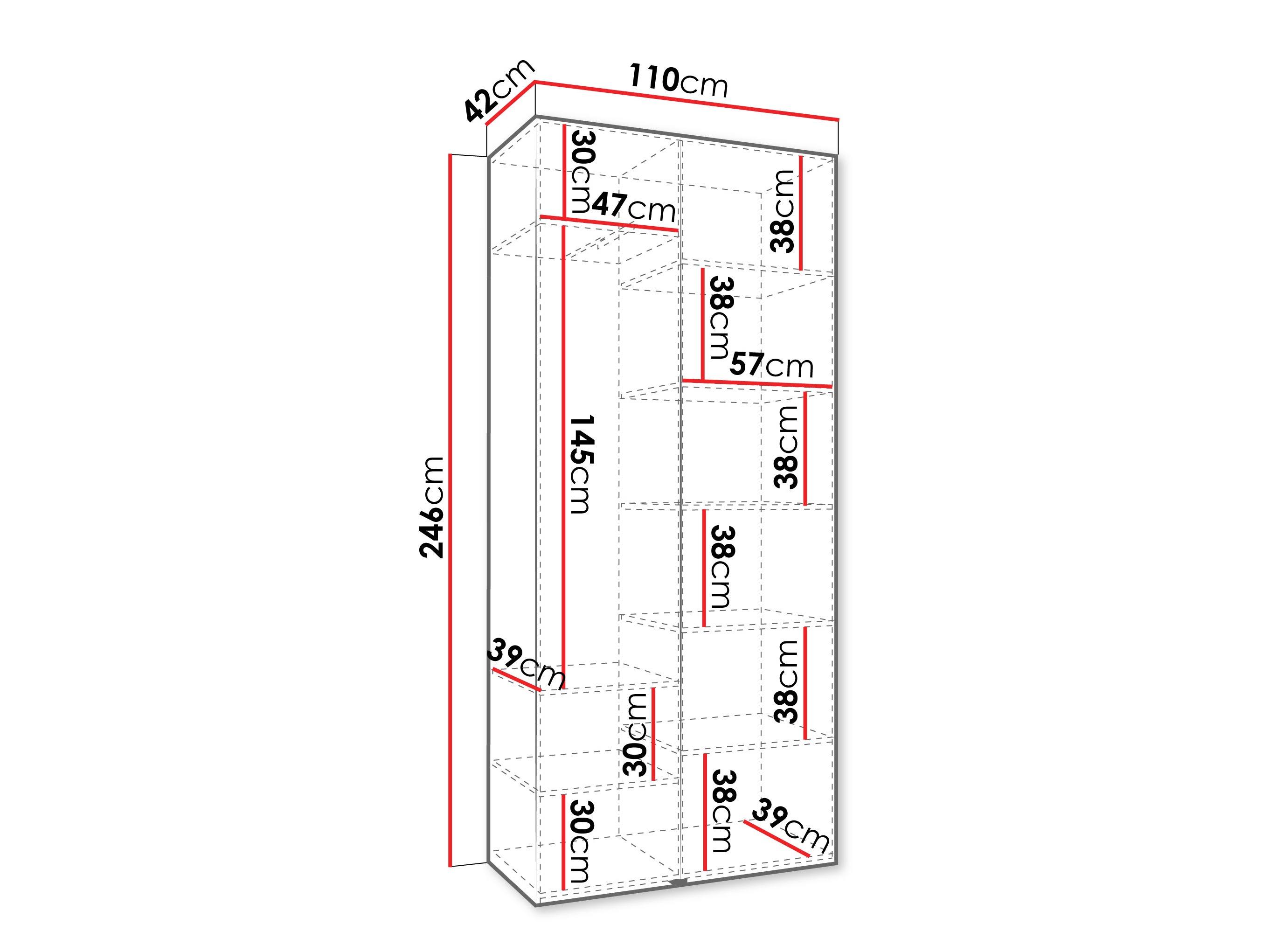 Armario Hartford 562 (Cachemira)