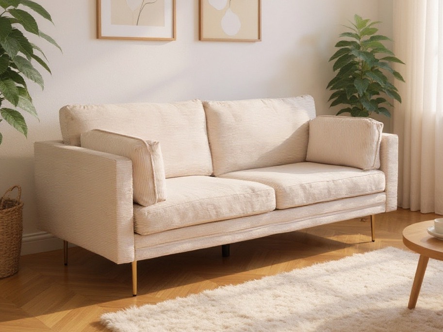 Sofá Dallas 2965 (Beige + Marrón)