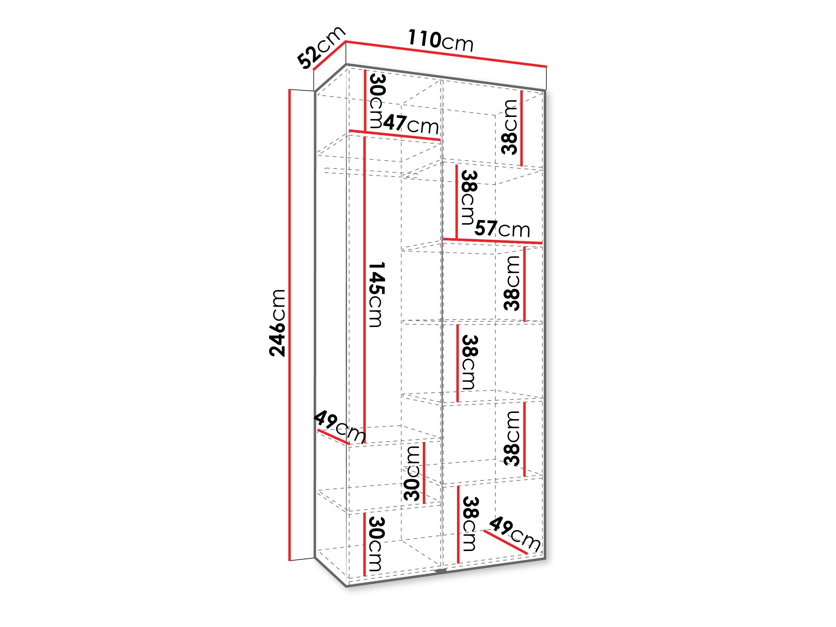 Armario Hartford 562 (Cachemira)