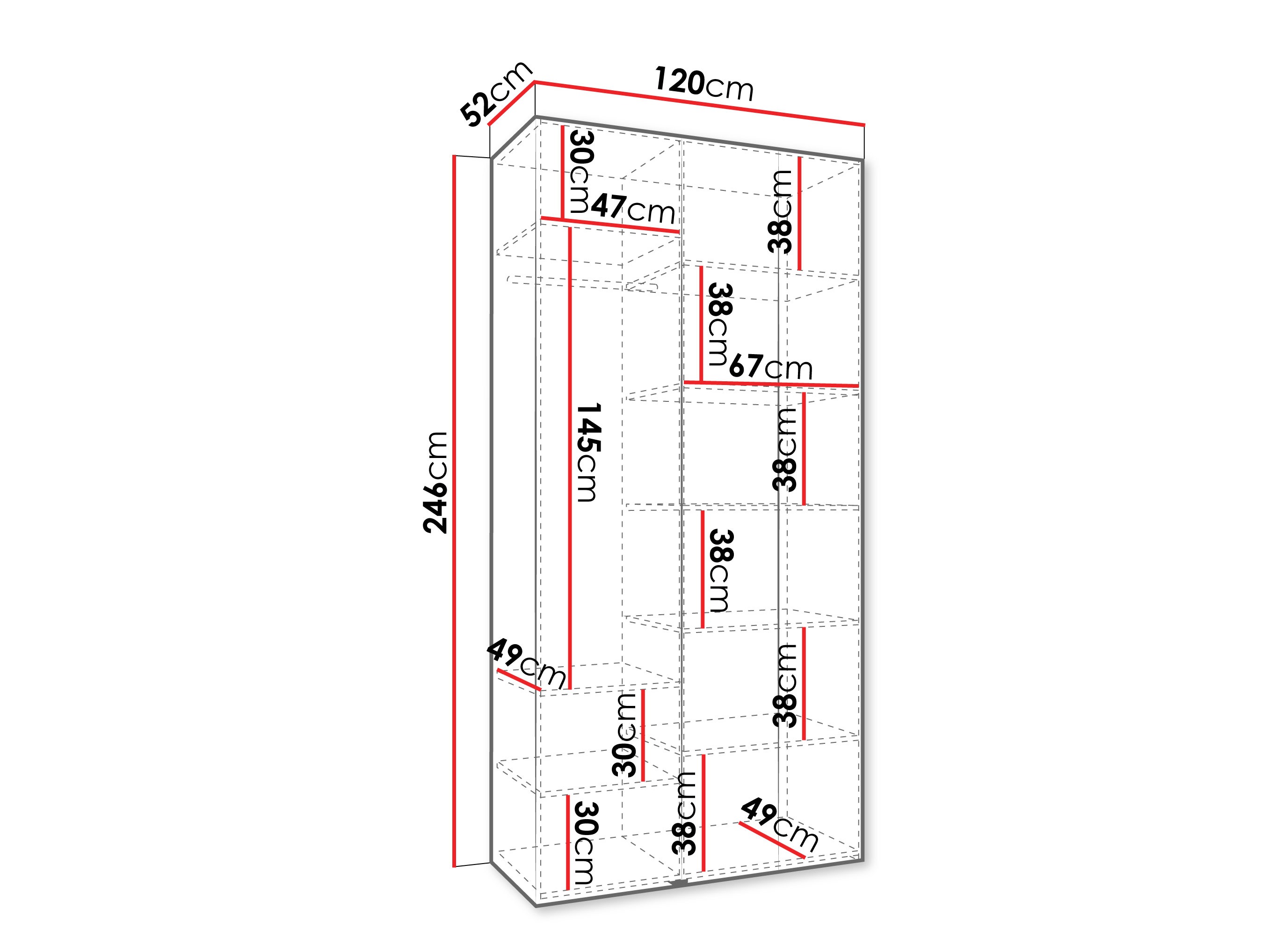 Armario Hartford 563 (Cachemira)
