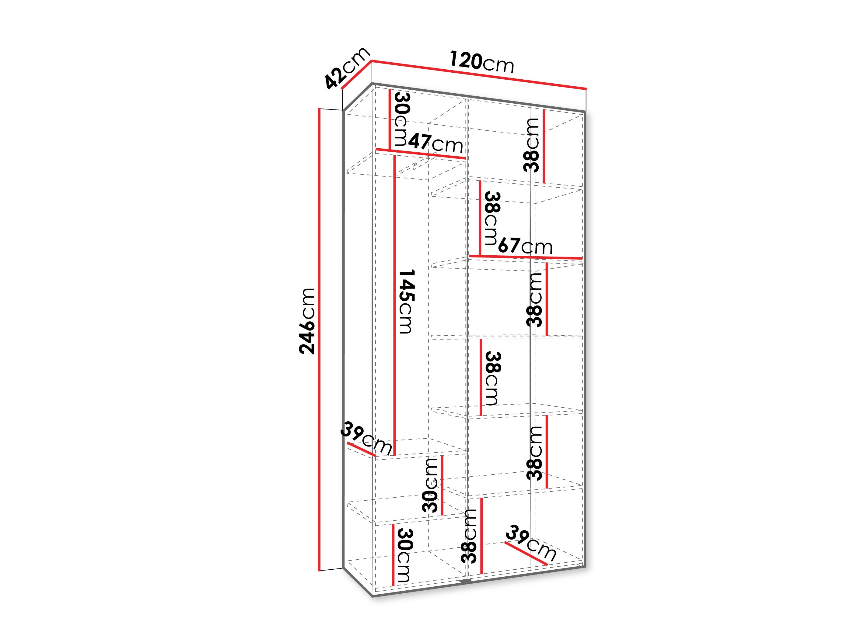 Armario Hartford 563 (Cachemira)