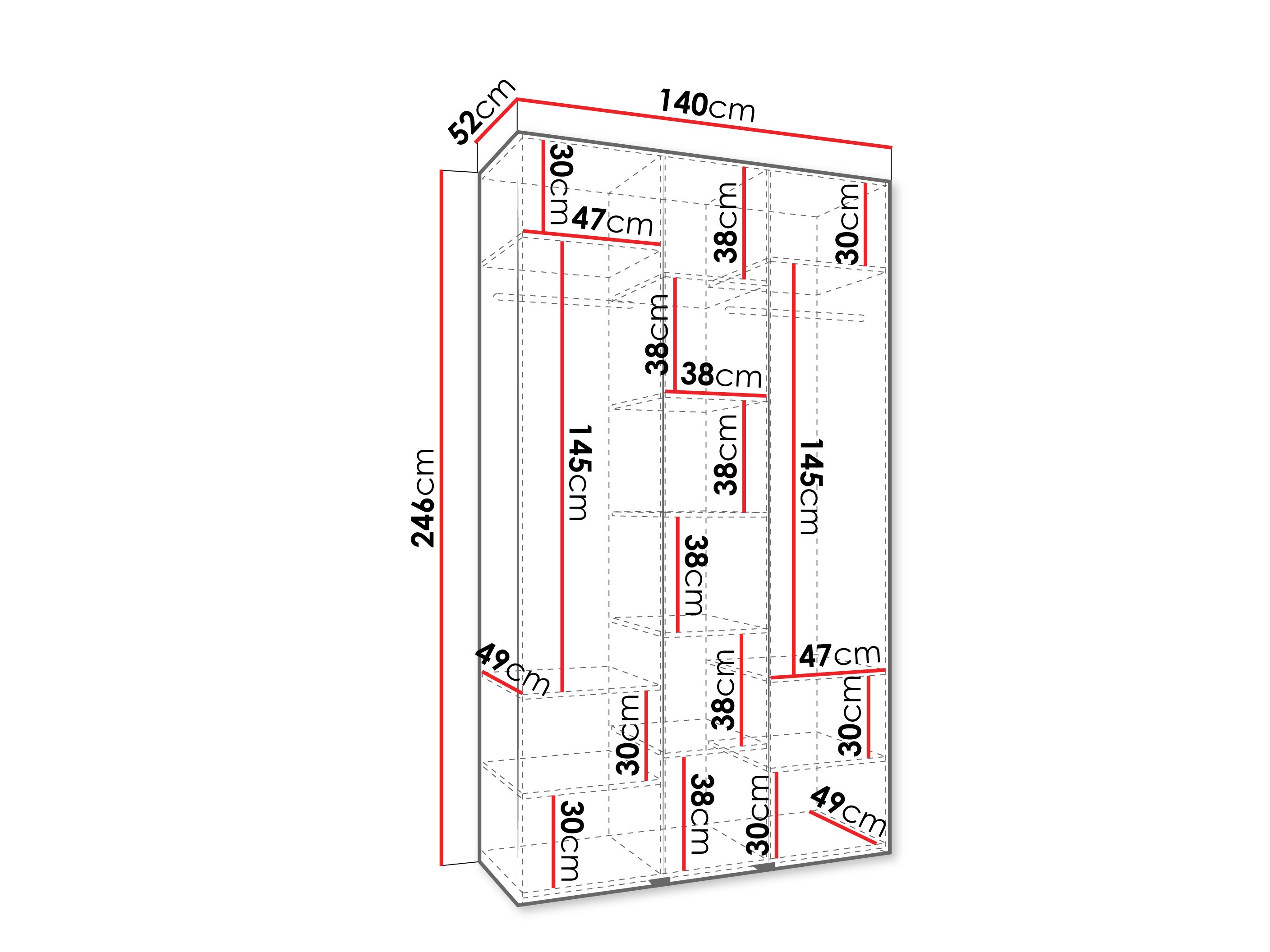 Armario Hartford 563 (Cachemira)