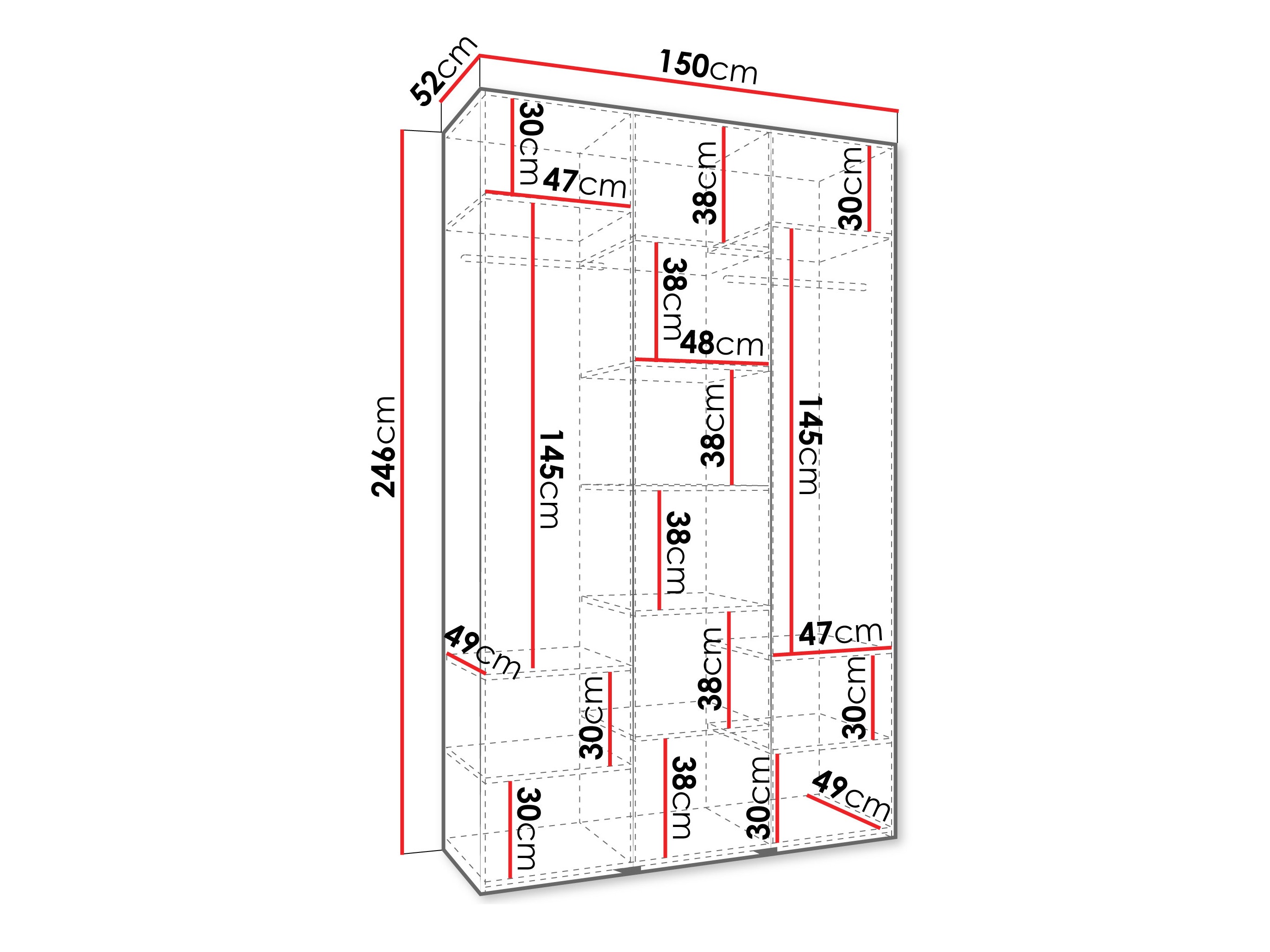 Armario Hartford 563 (Cachemira)