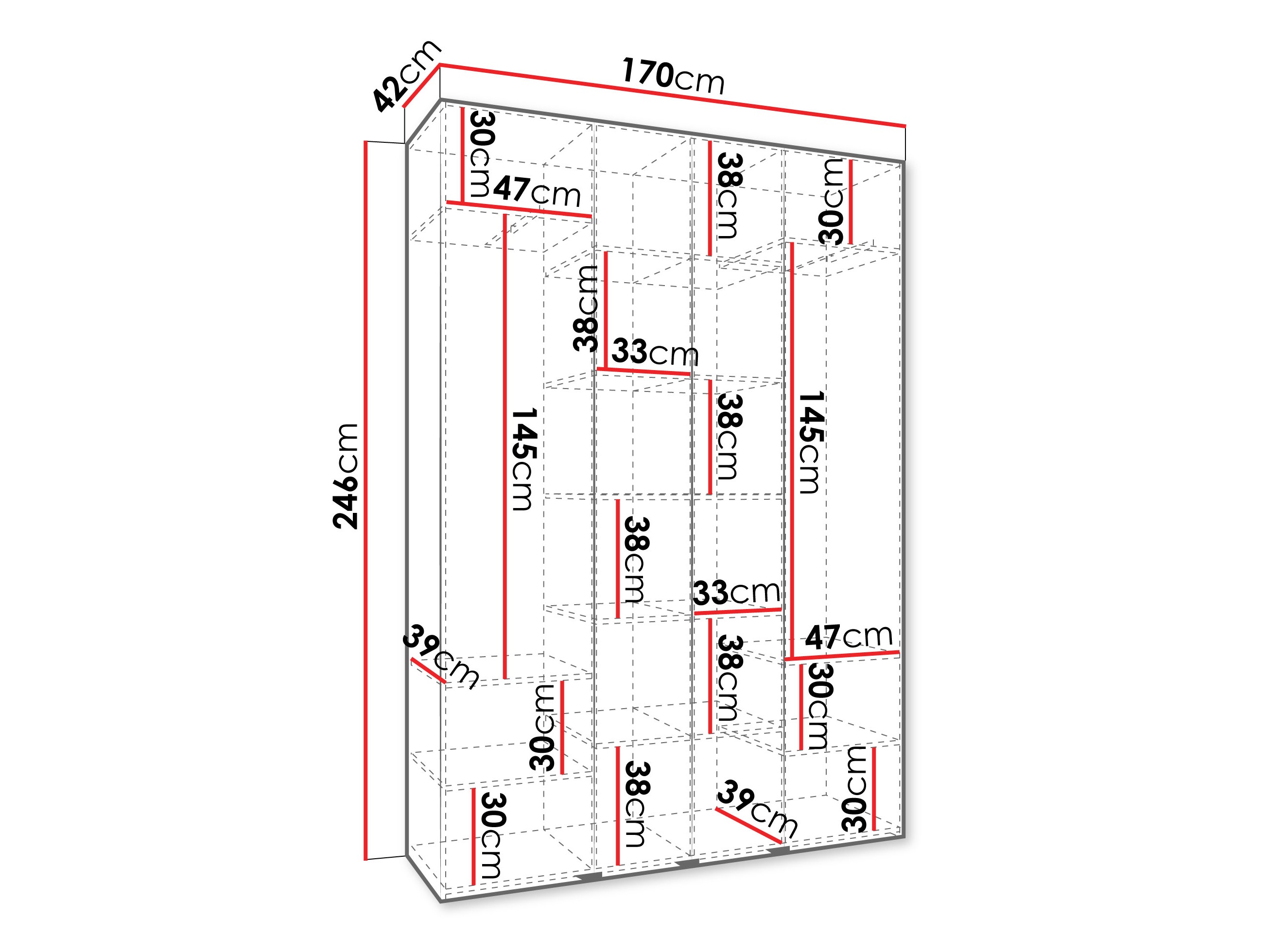 Armario Hartford 564 (Cachemira)