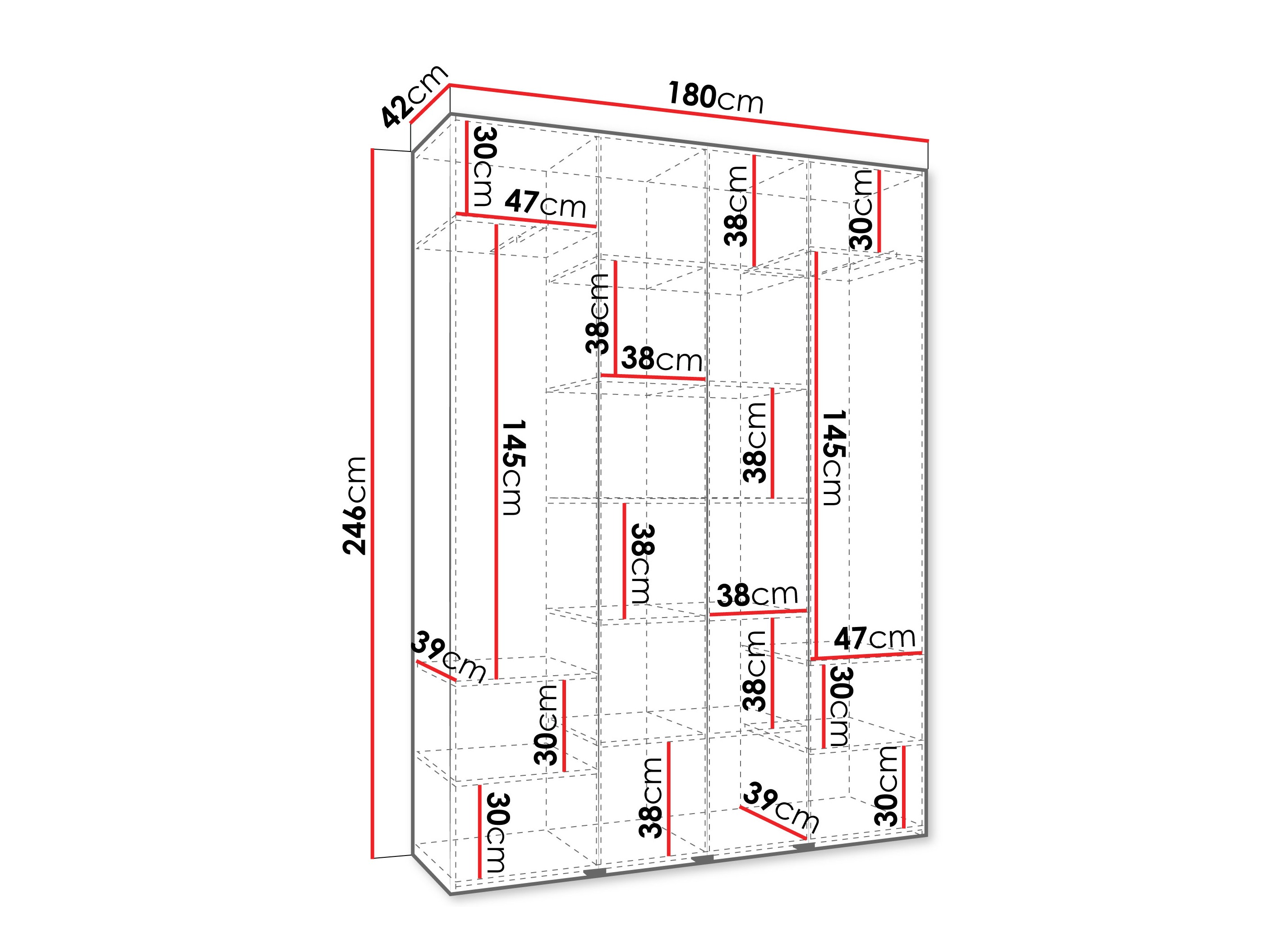Armario Hartford 564 (Cachemira)