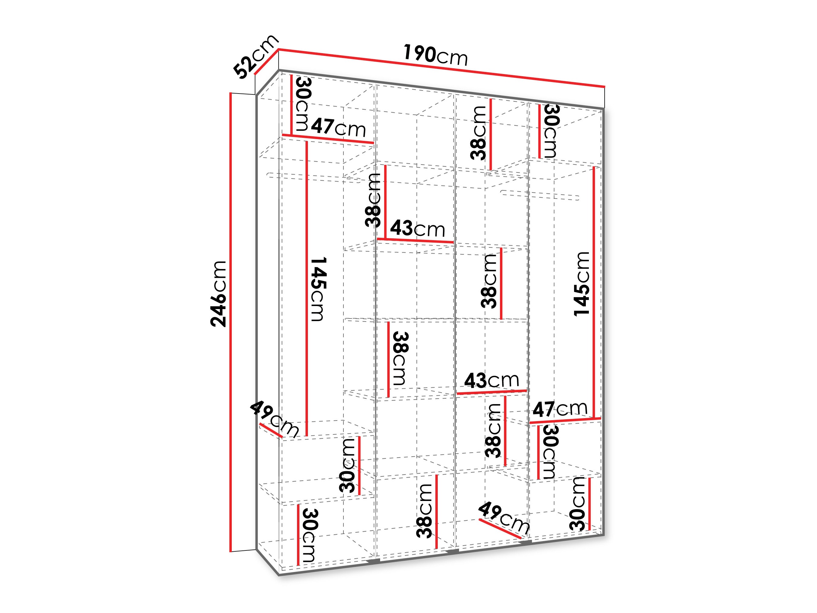 Armario Hartford 564 (Cachemira)