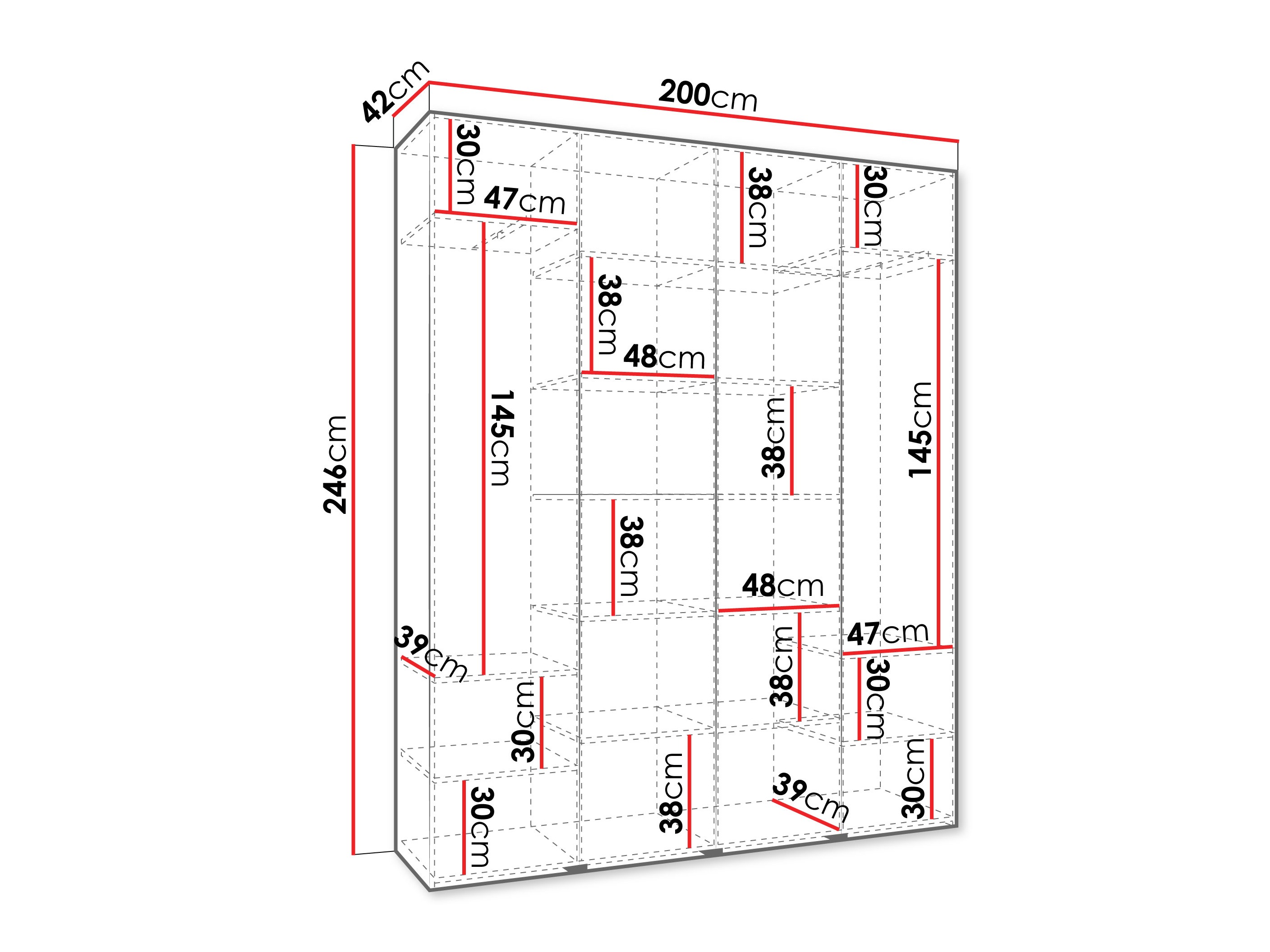 Armario Hartford 564 (Cachemira)