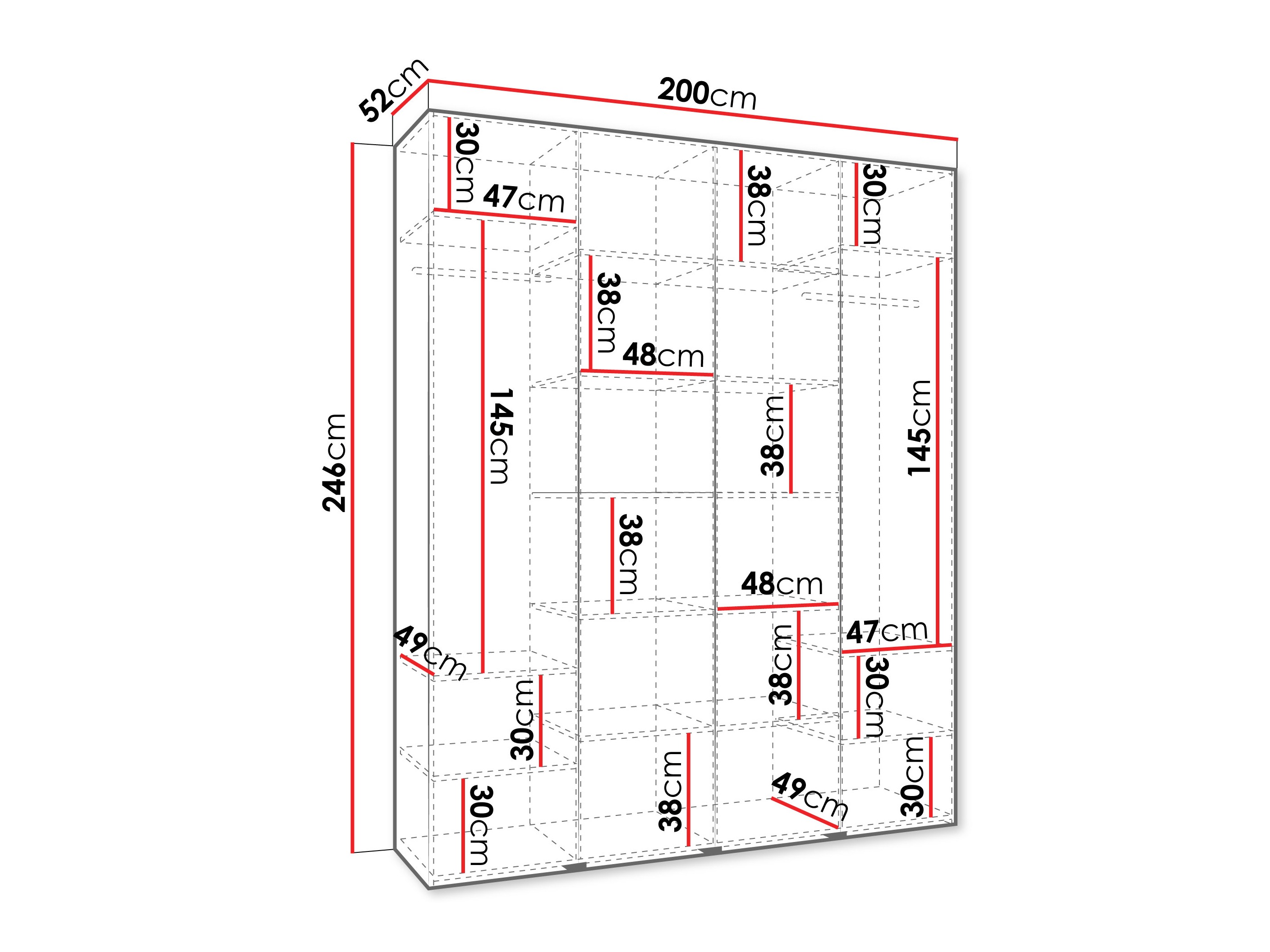 Armario Hartford 564 (Cachemira)