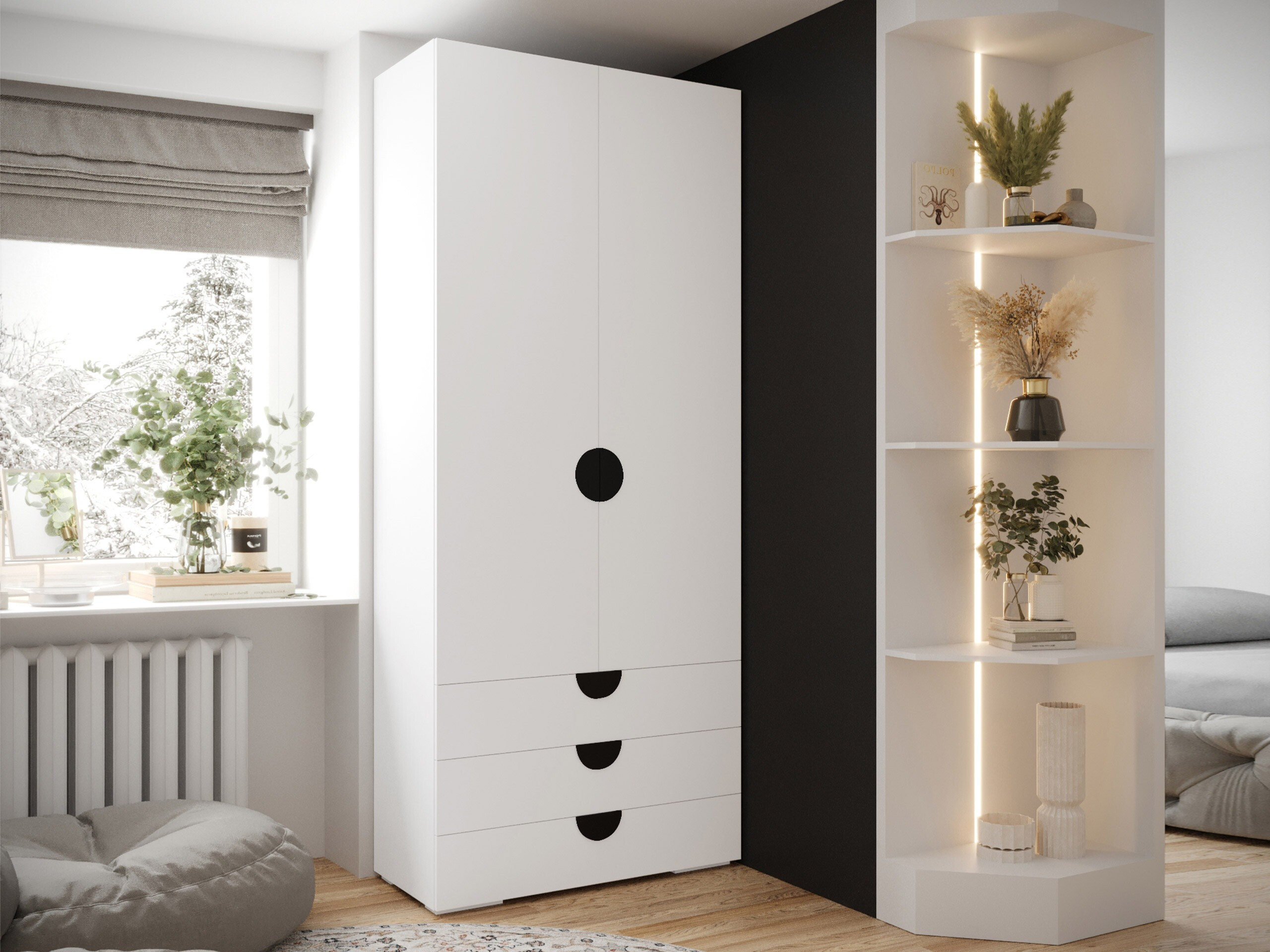 Armario Hartford 565 (Blanco)