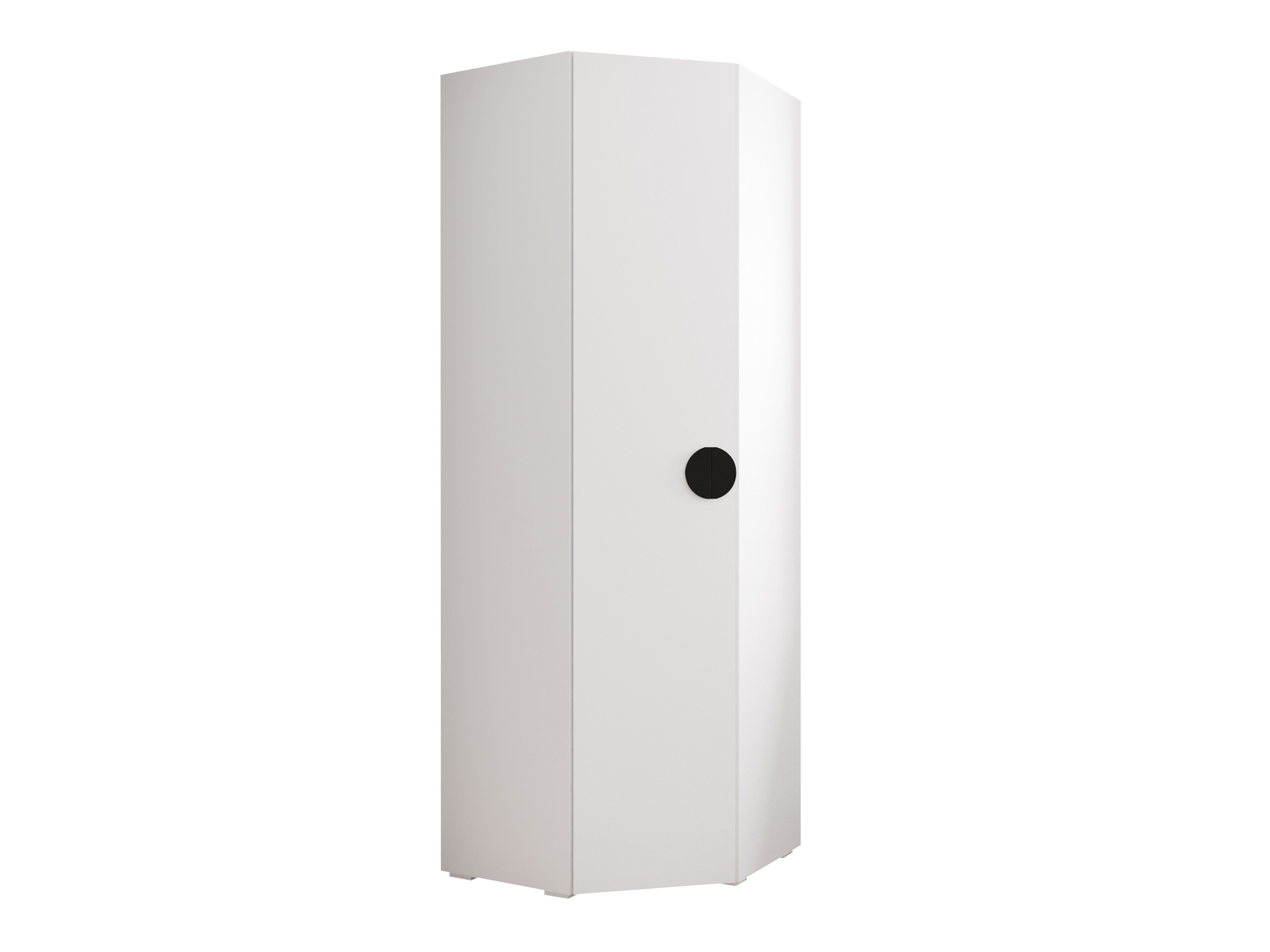 Armario de rincón Hartford 568 (Blanco)
