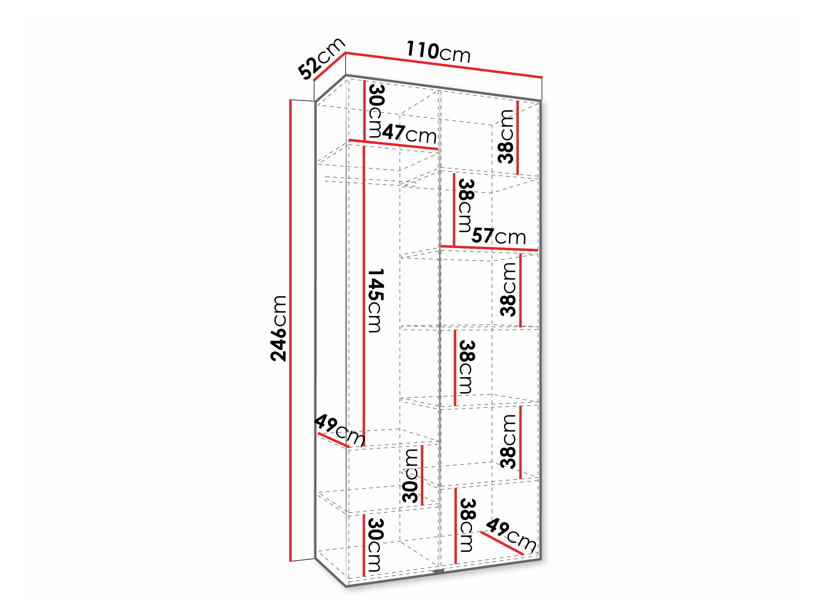 Armario Hartford 569 (Cachemira)