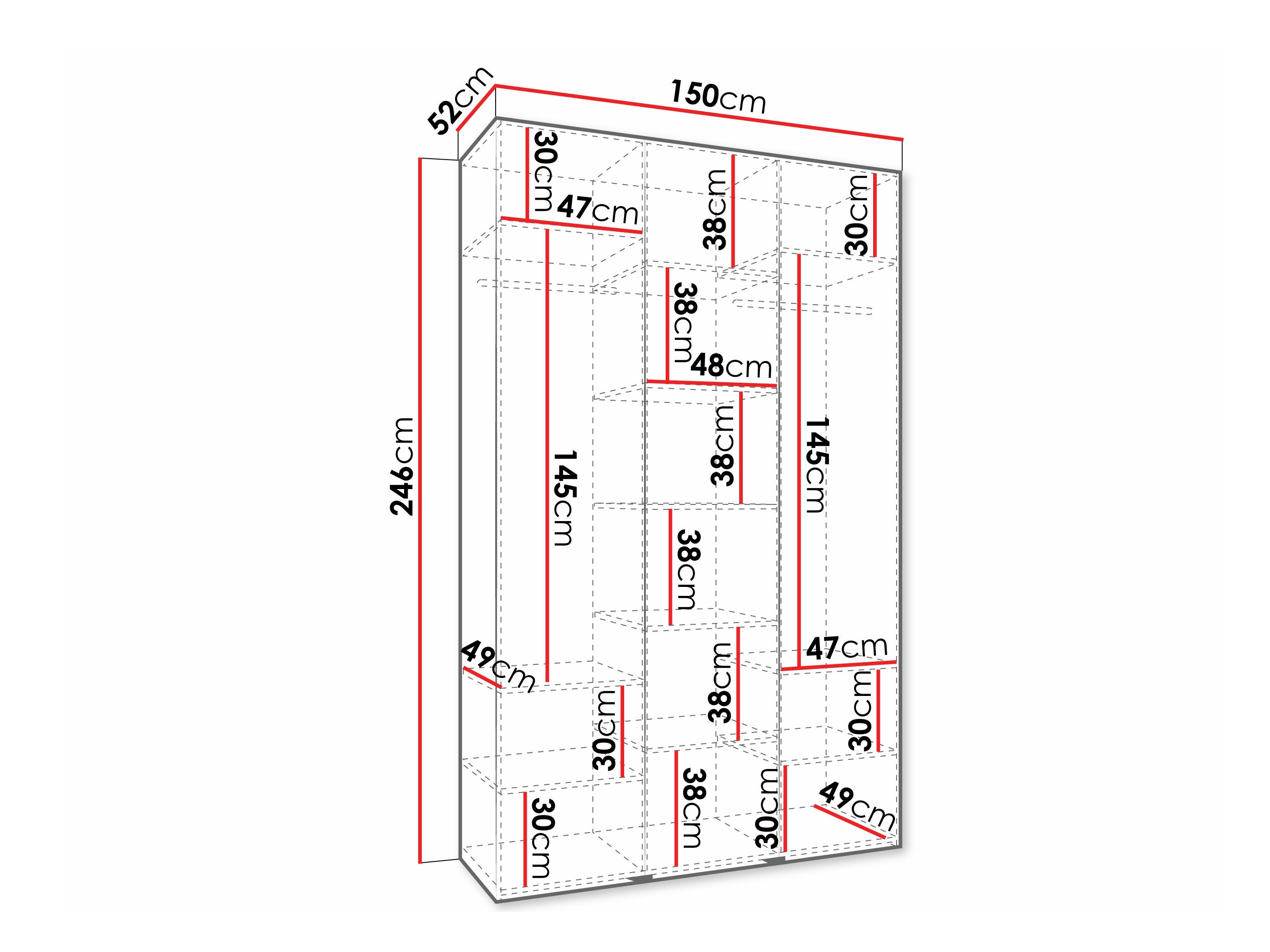 Armario Hartford 571 (Cachemira)