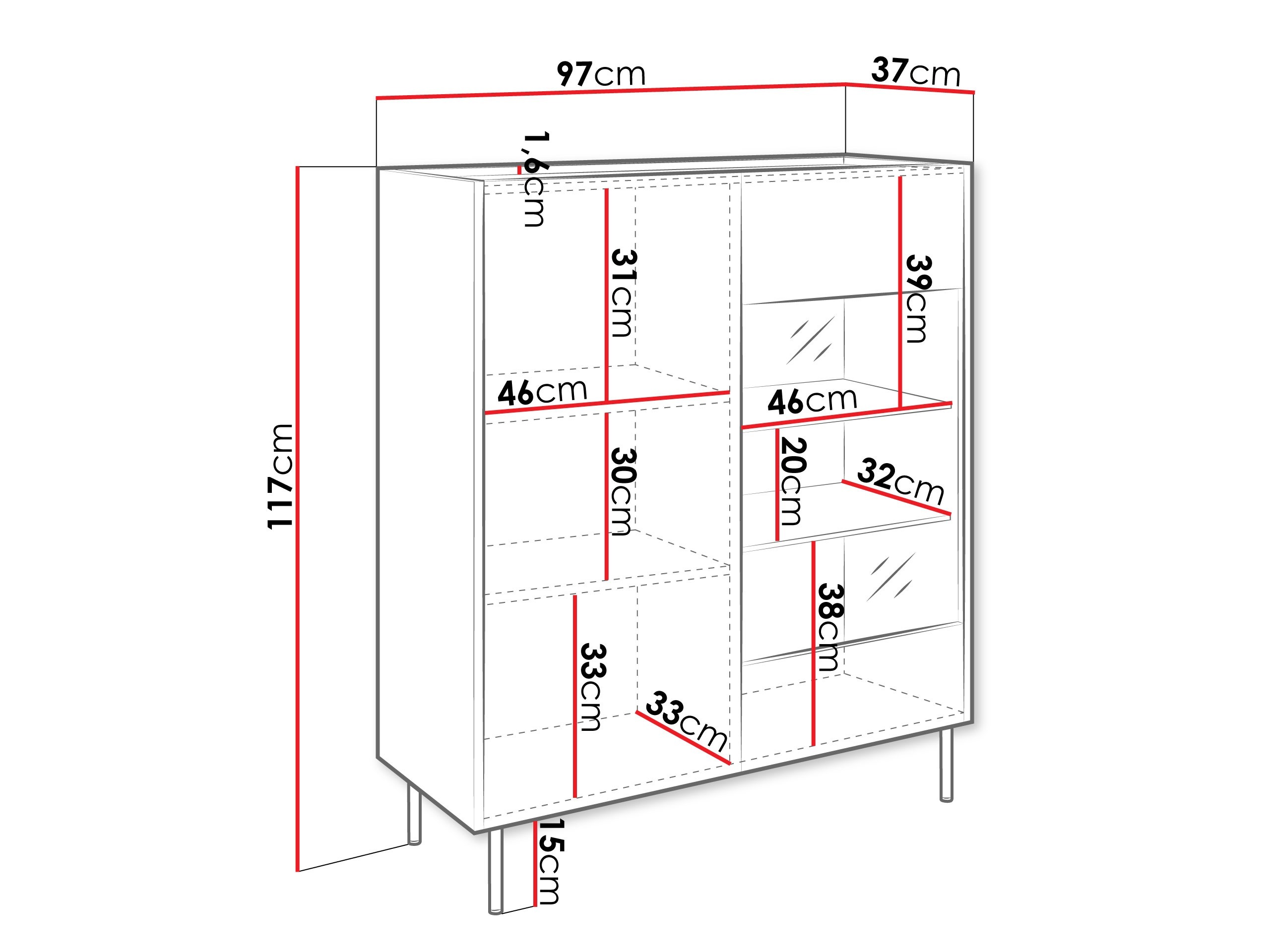 Aparador Comfivo Belviro I
