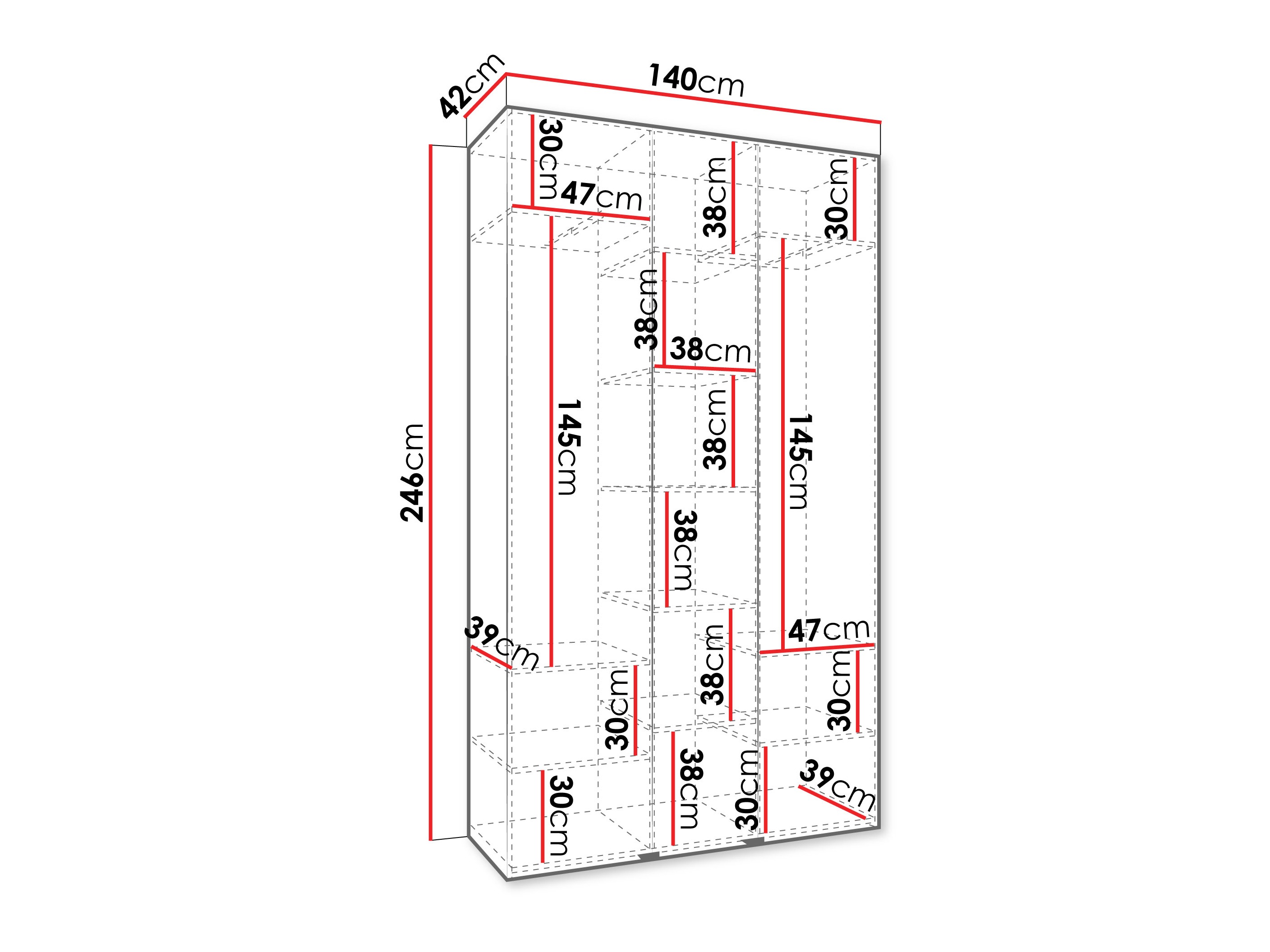 Armario Hartford 571 (Cachemira)