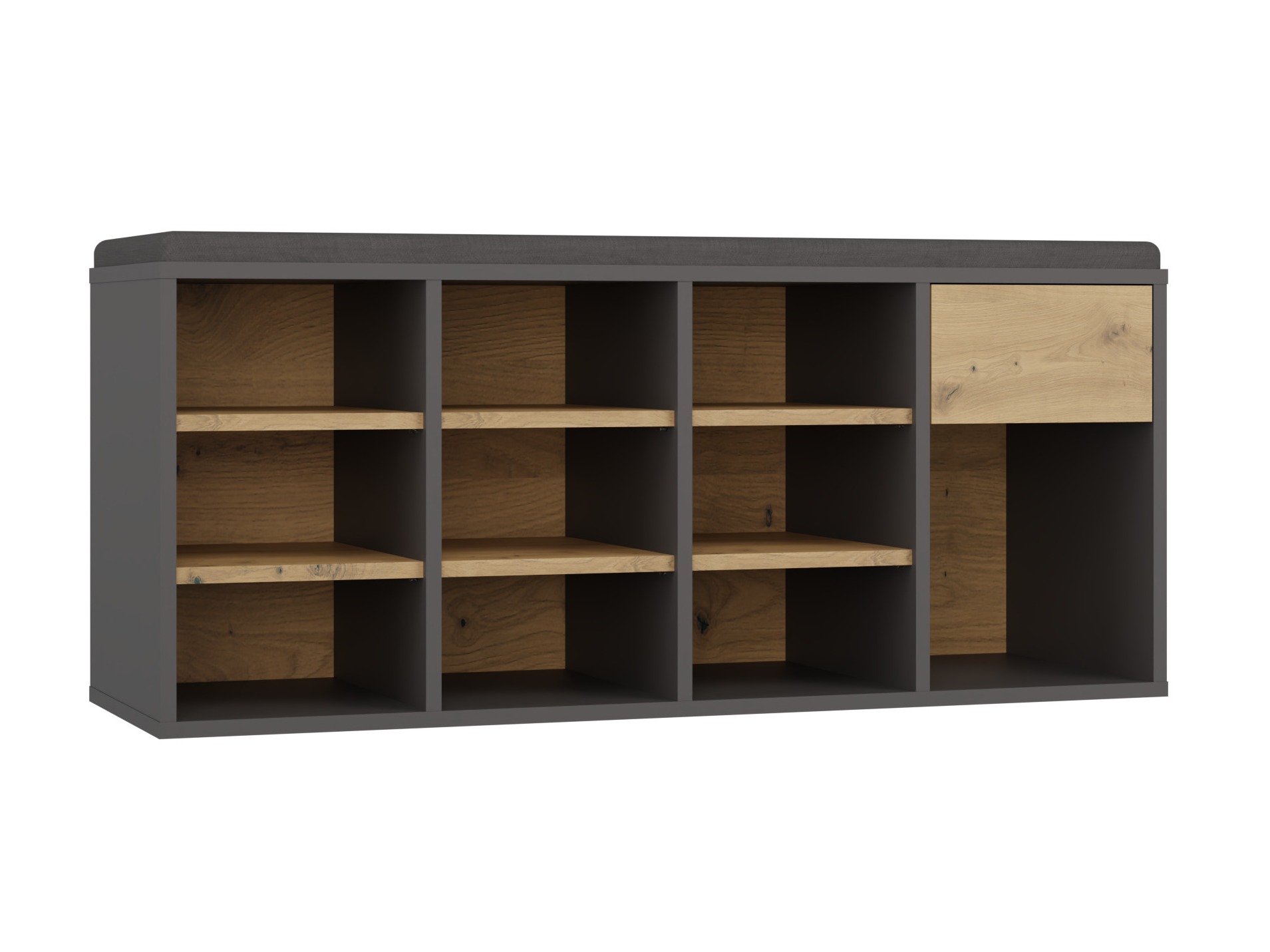 Estante para zapatos Mandeville 322 (Antracita)