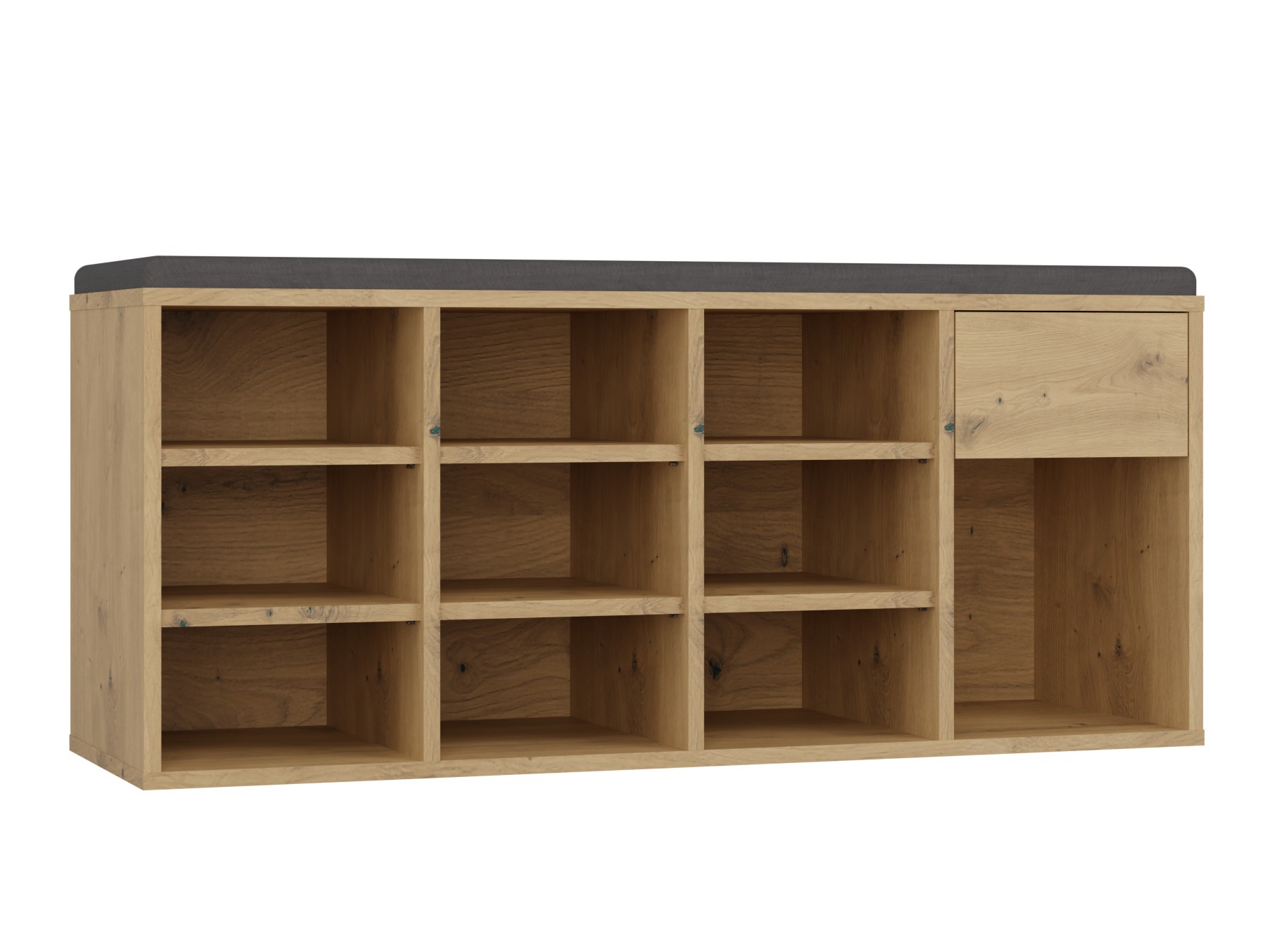 Estante para zapatos Mandeville 322 (Roble Artisan)