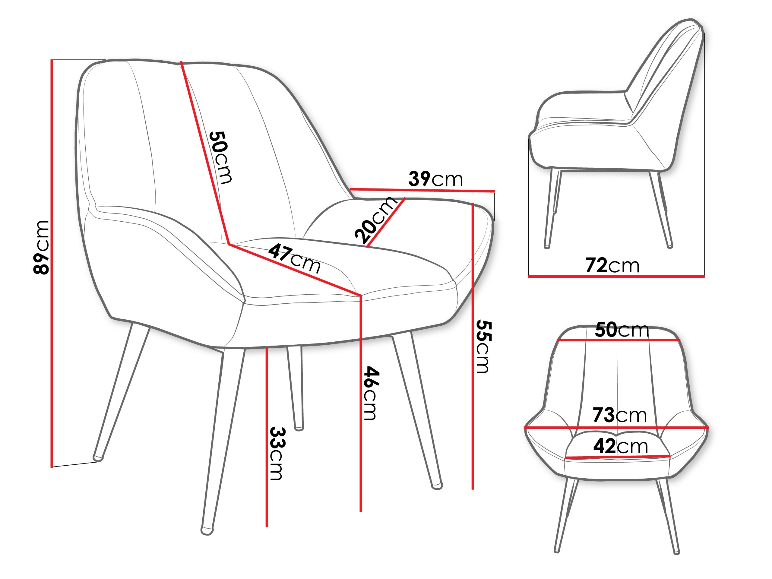 Sillón Comfivo Origo (Aragon 03)