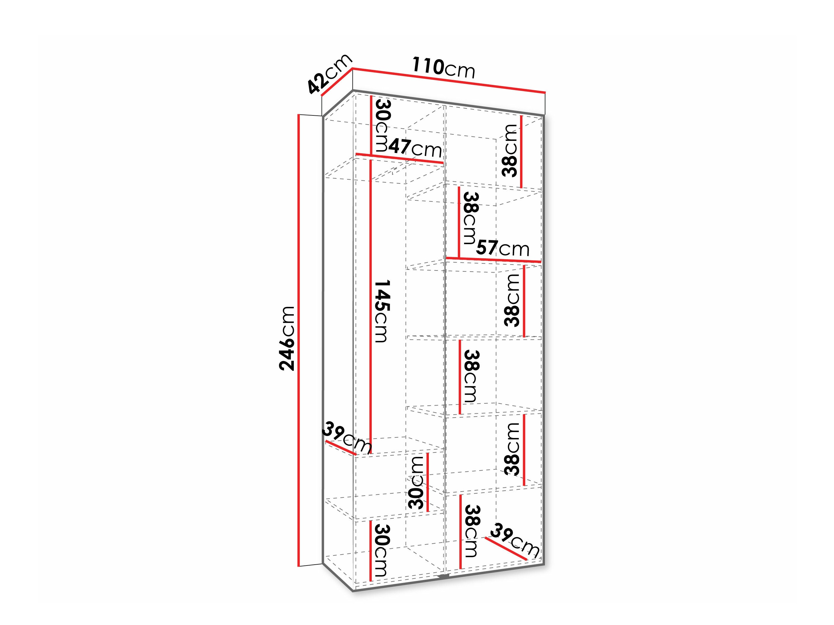Armario Hartford 572 (Cachemira)