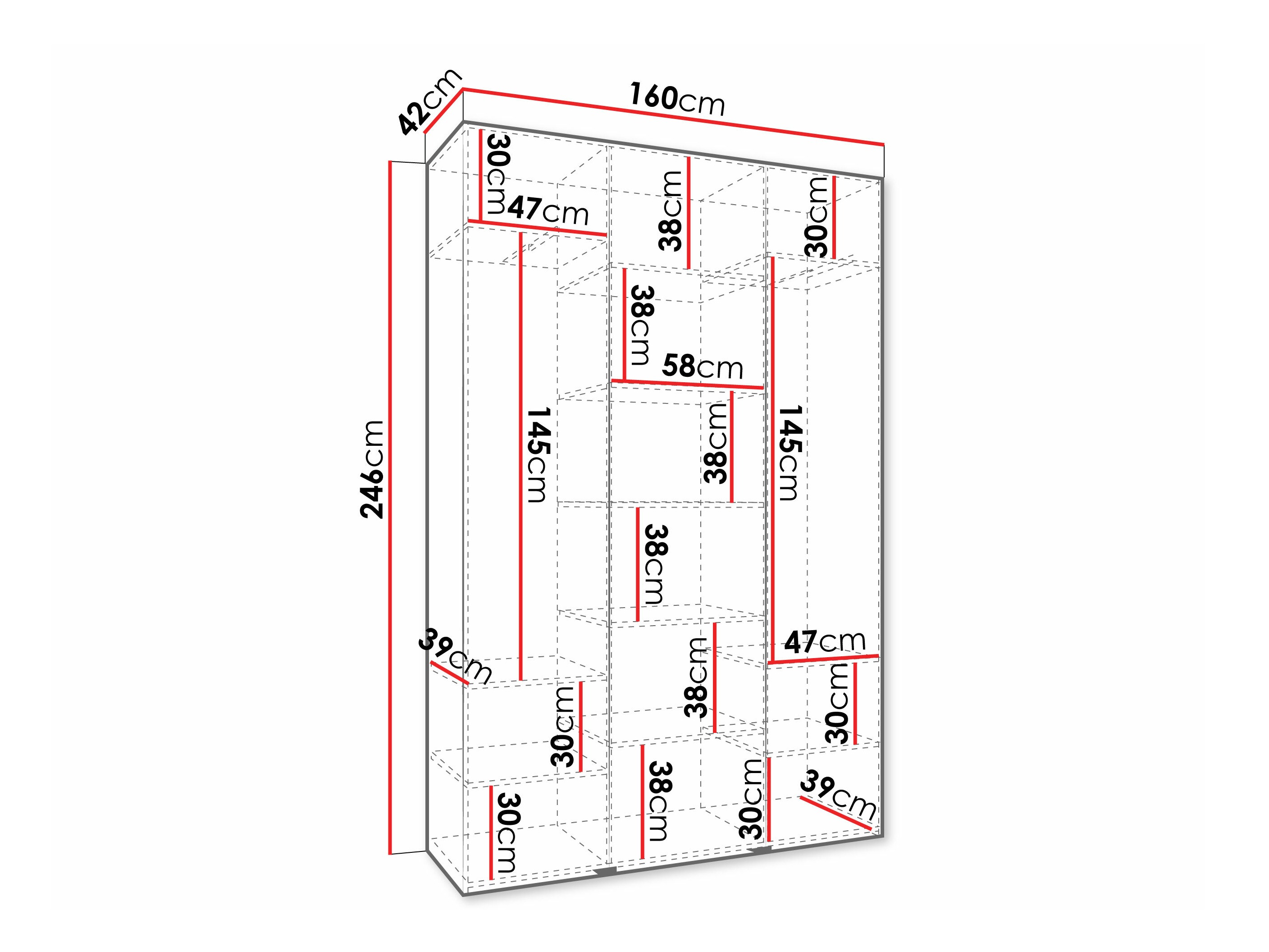 Armario Hartford 573 (Cachemira)