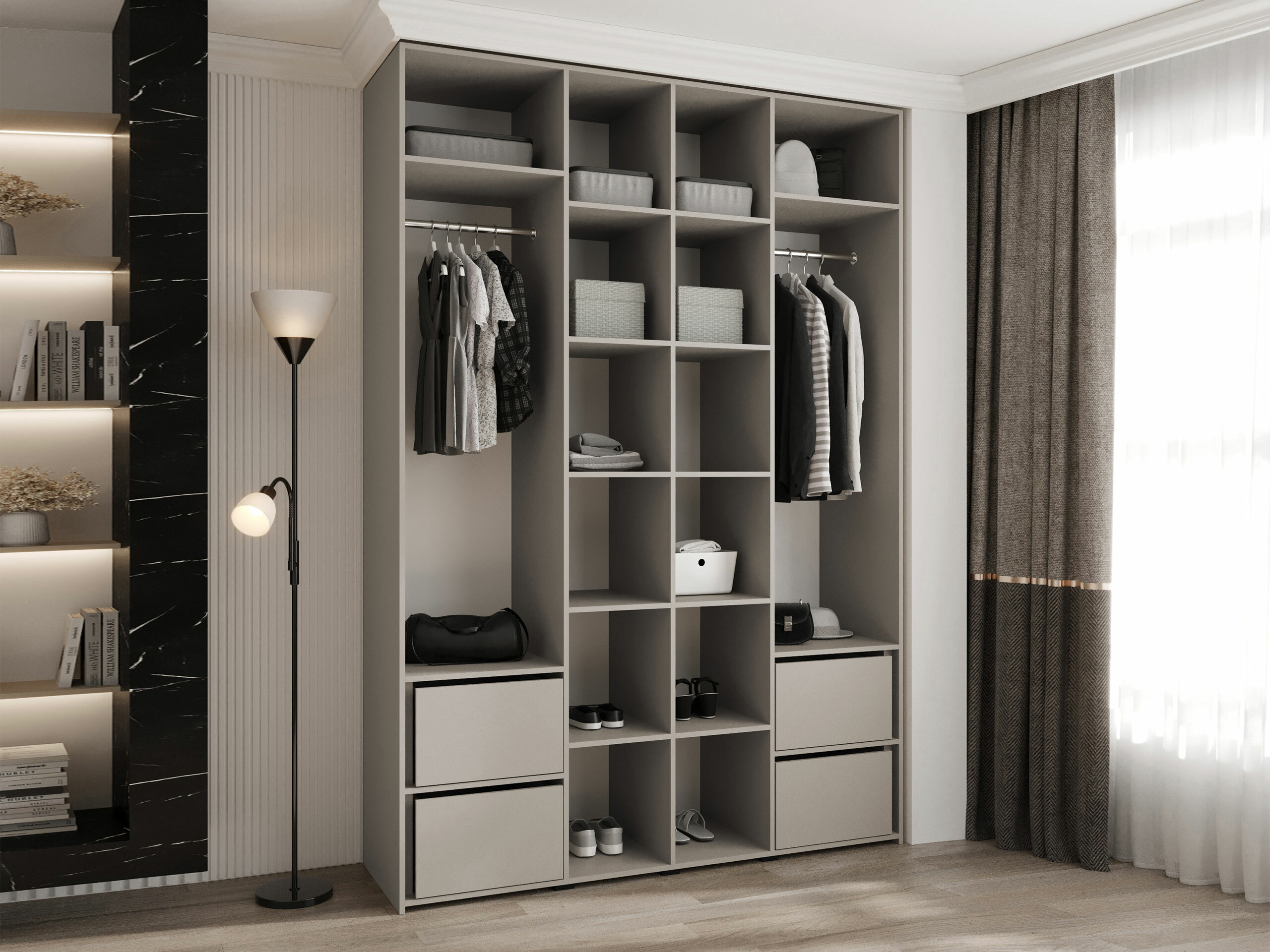 Armario Hartford 574 (Blanco)