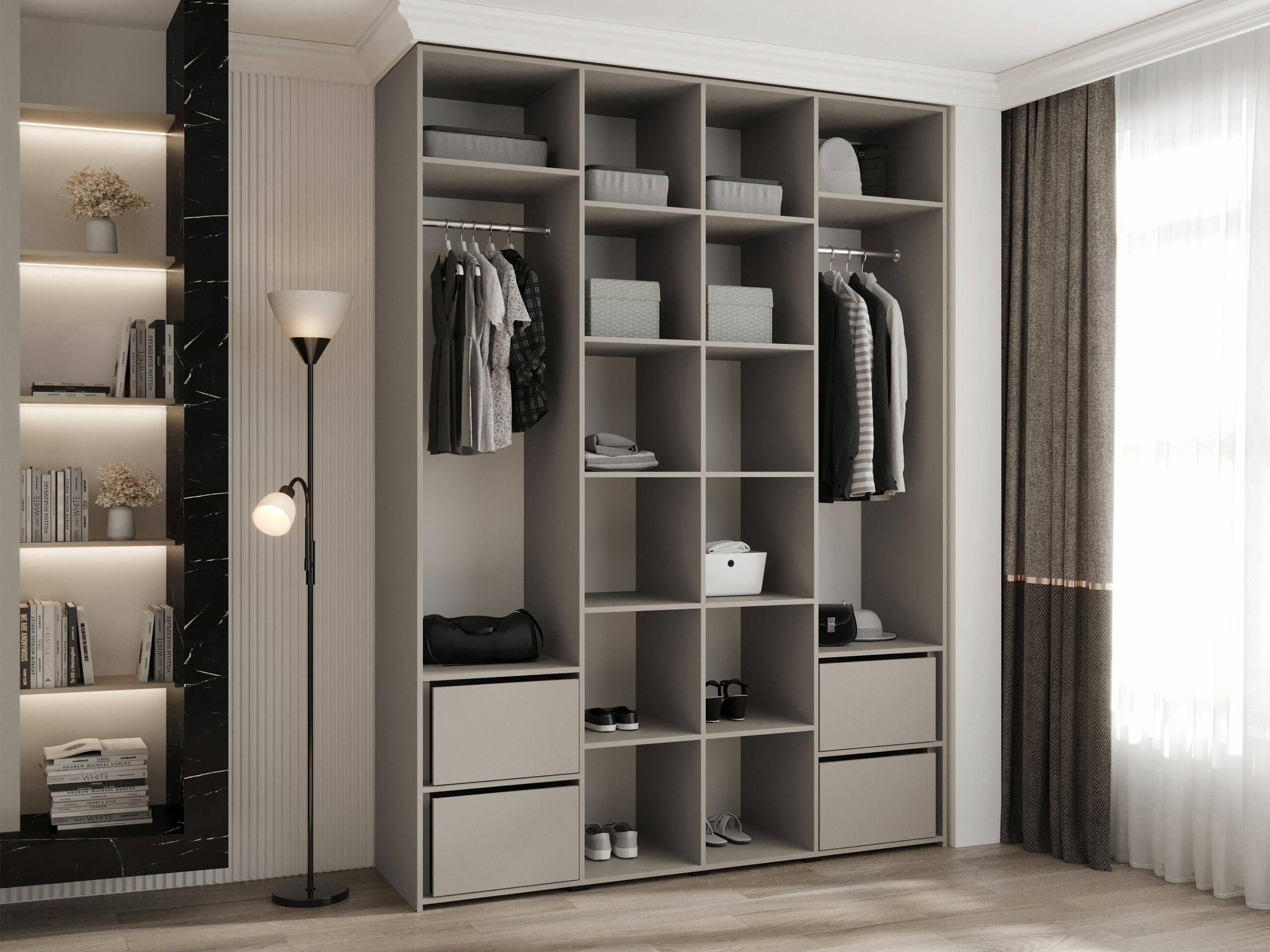 Armario Hartford 574 (Blanco)