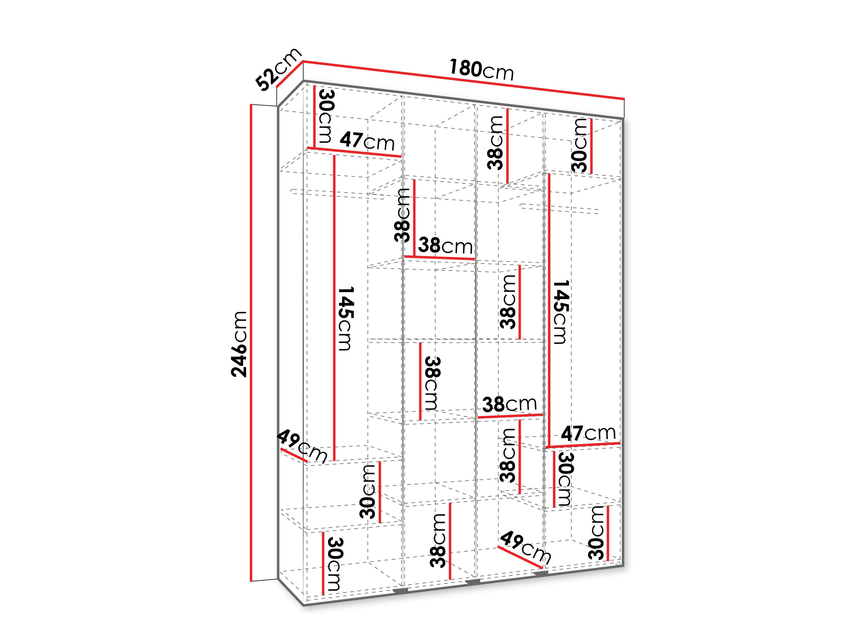 Armario Hartford 574 (Cachemira)