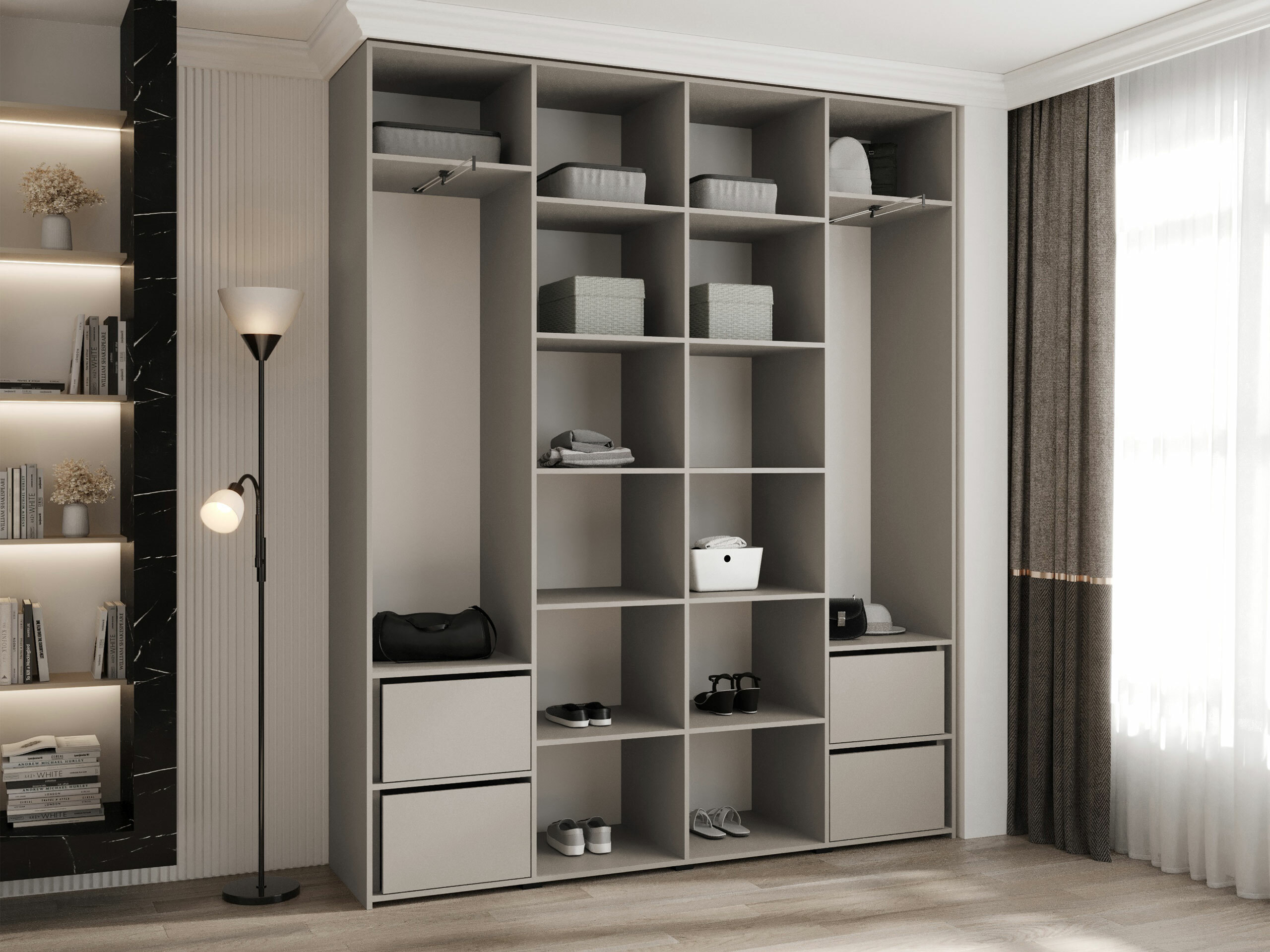 Armario Hartford 574 (Blanco)