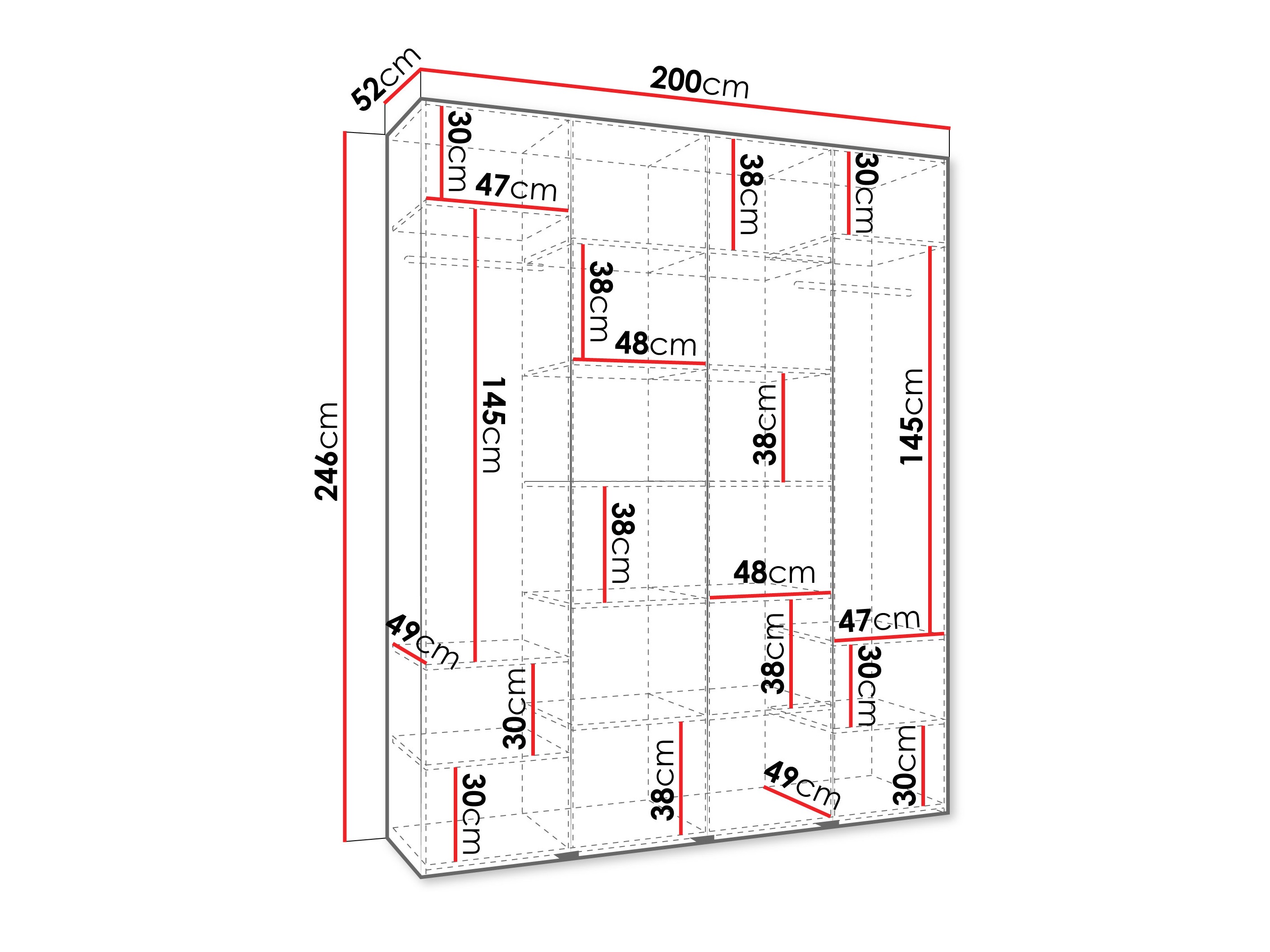 Armario Hartford 574 (Cachemira)