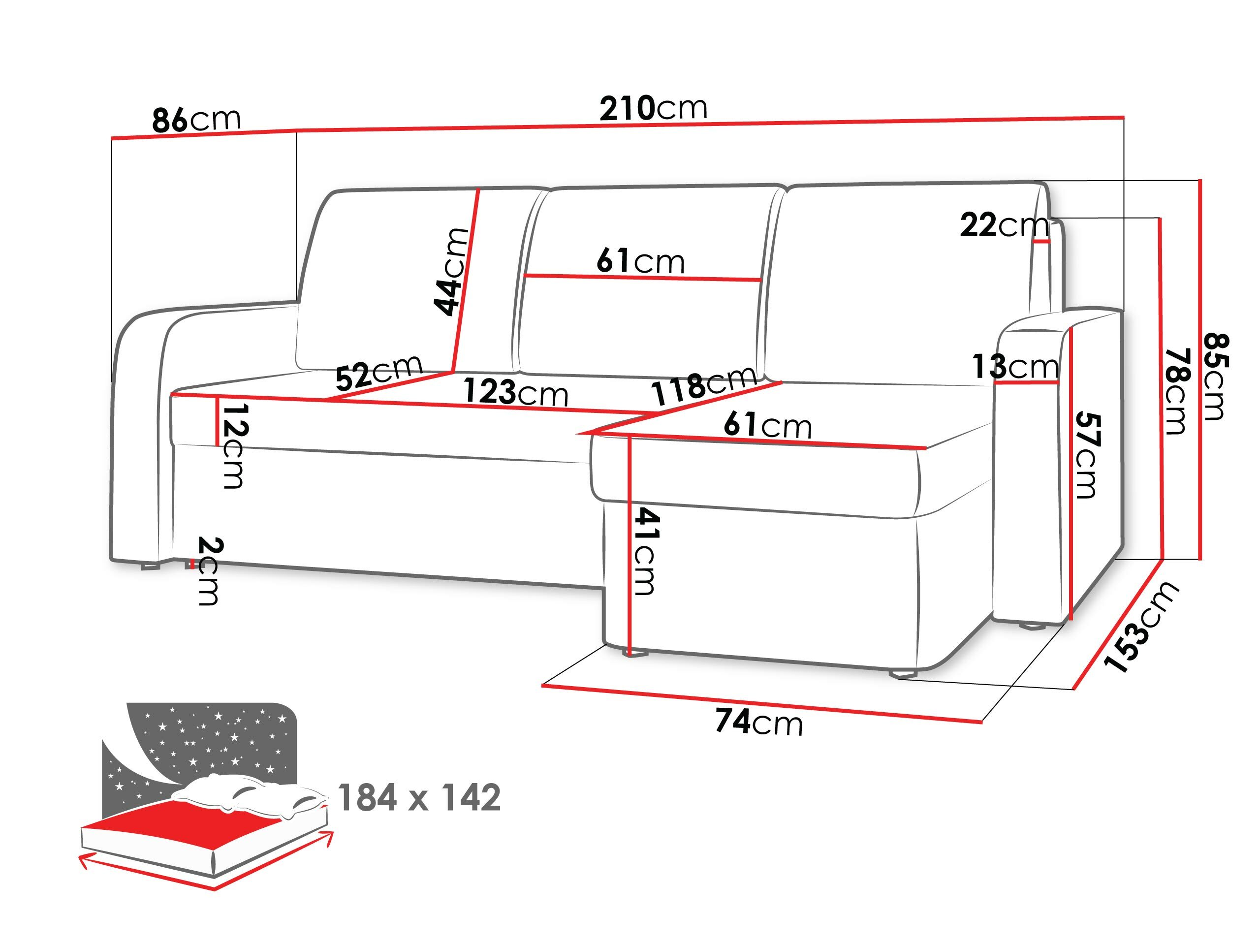 Sofá rinconero Ingenos (Lux 05)