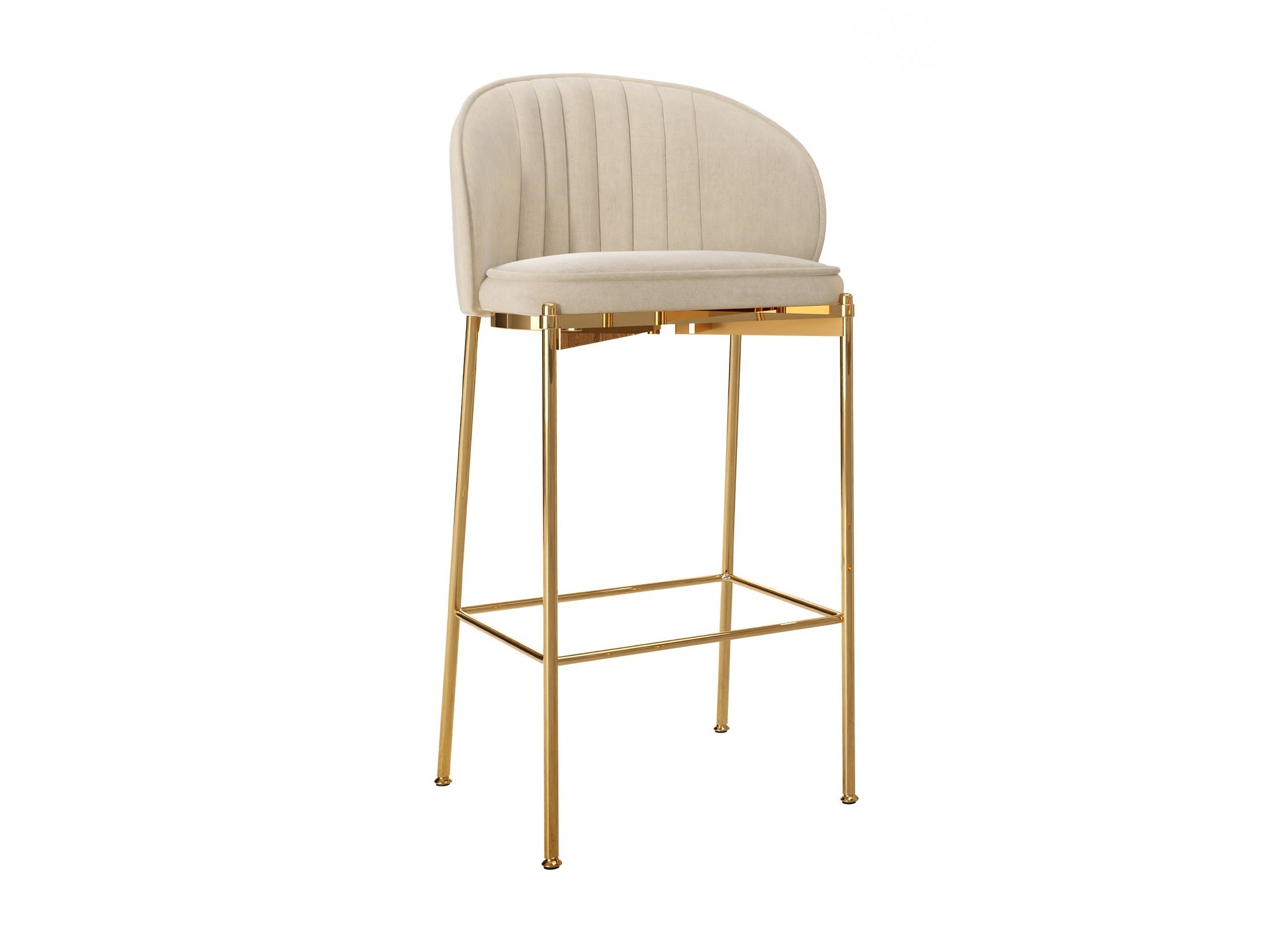 Silla de barra Comfivo Hilaritas VI (Beige)