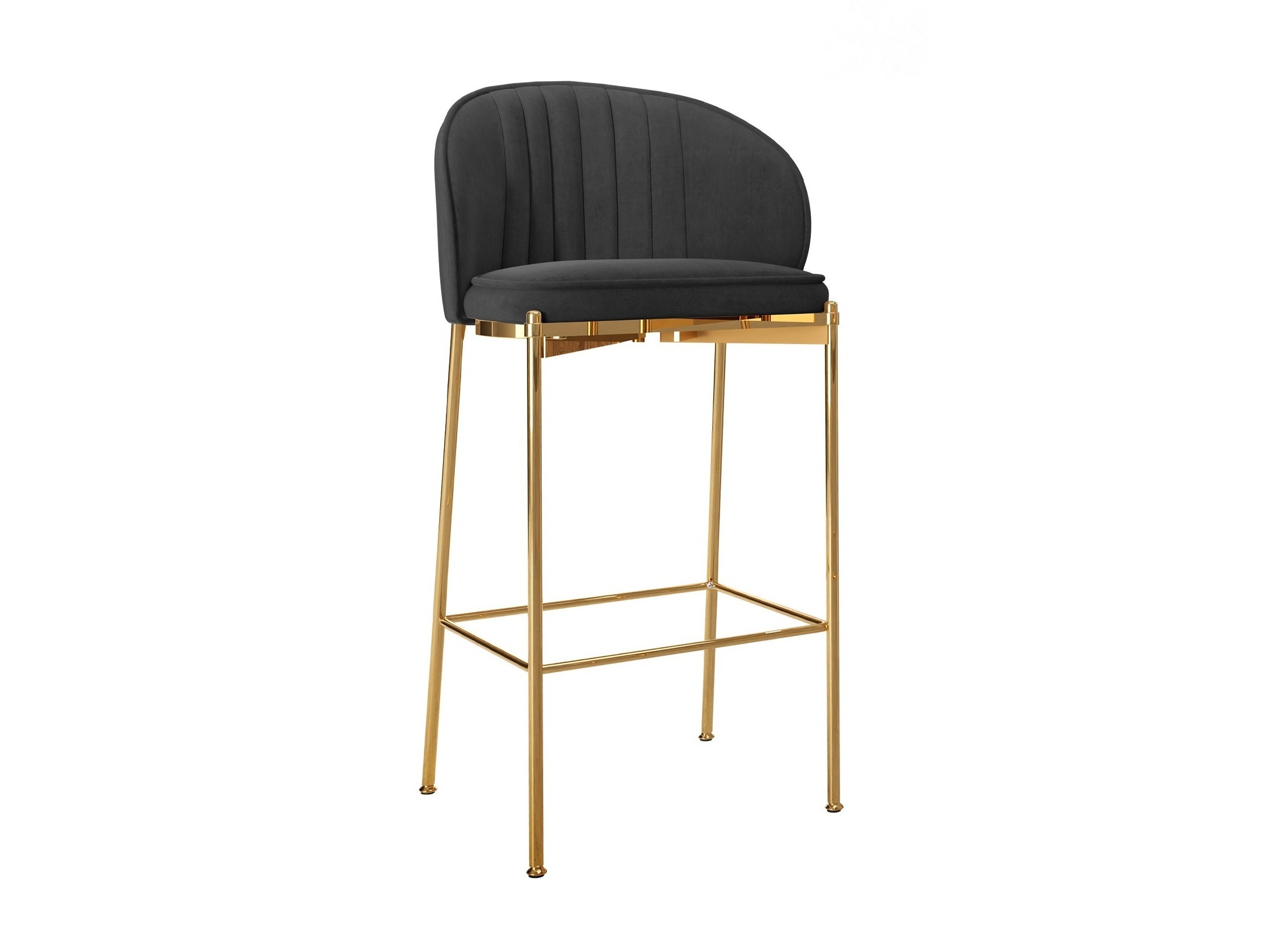 Silla de barra Comfivo Hilaritas VI (Negro)