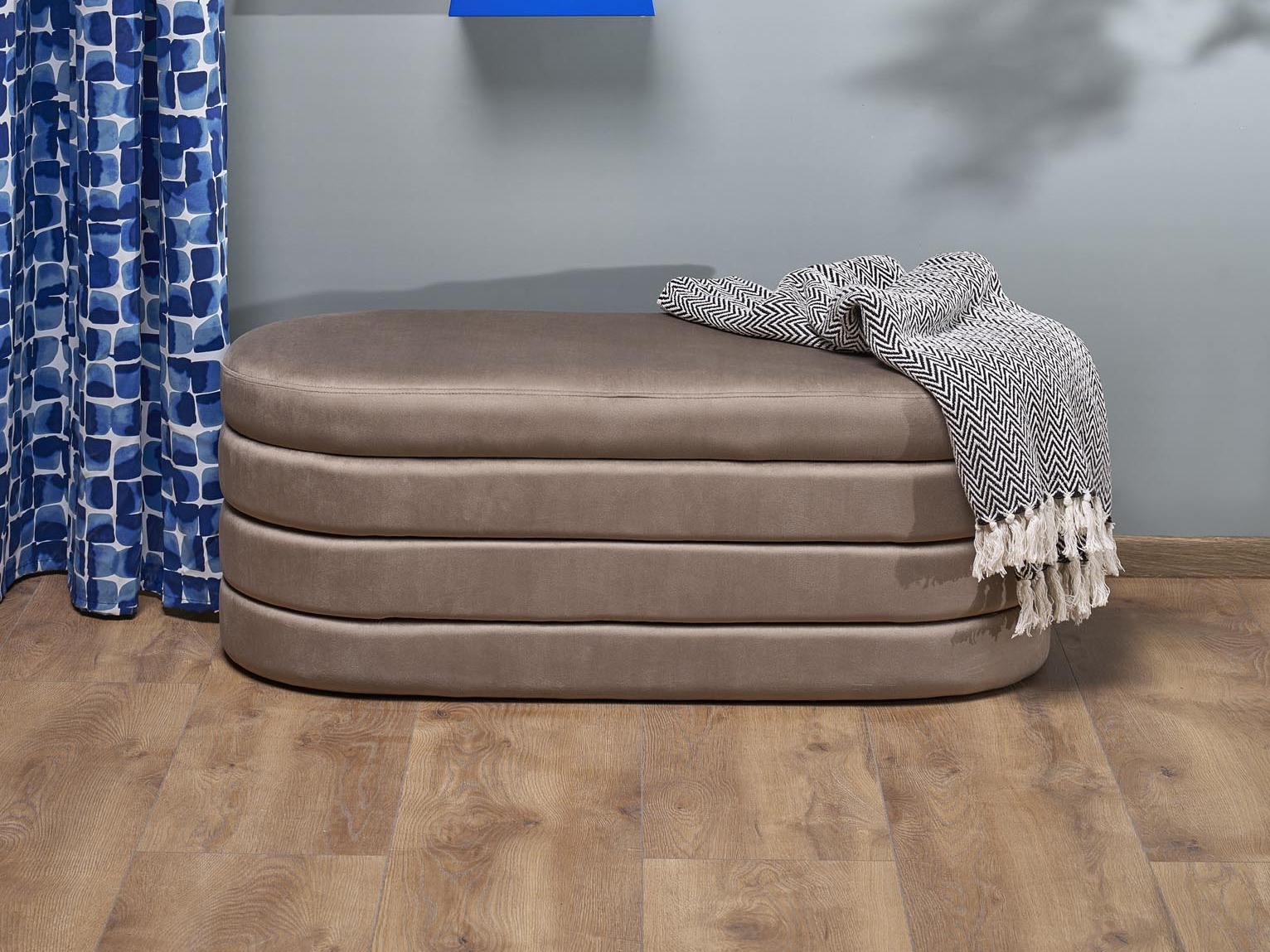 Banco tapizado Houston 2054 (Beige)