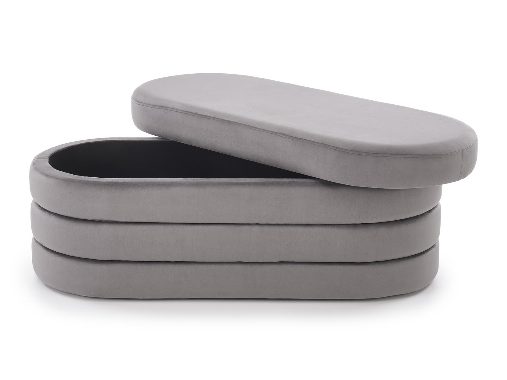 Banco tapizado Houston 2054 (Gris)